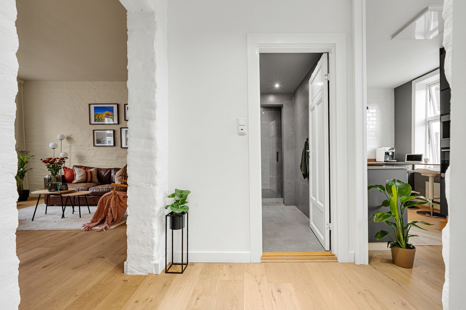 Leiligheten har en fin romfordeling. Galleribilde