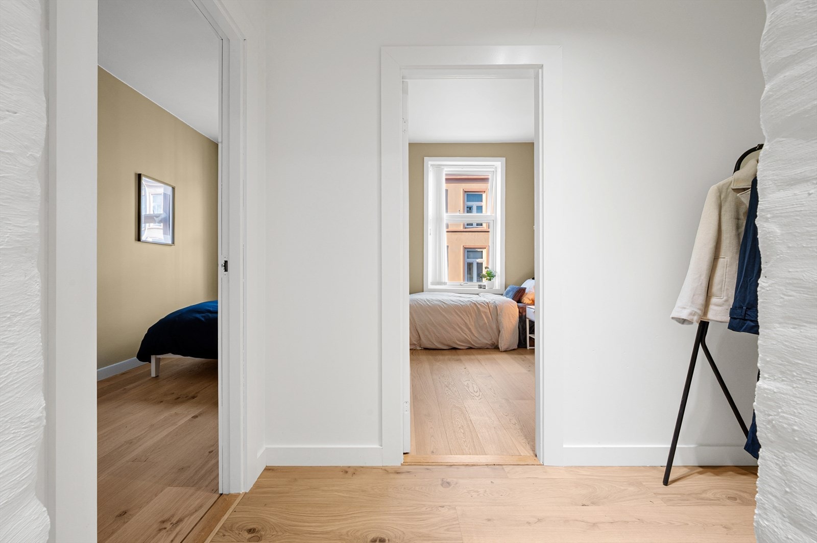 Leiligheten har tre soverom. Galleribilde