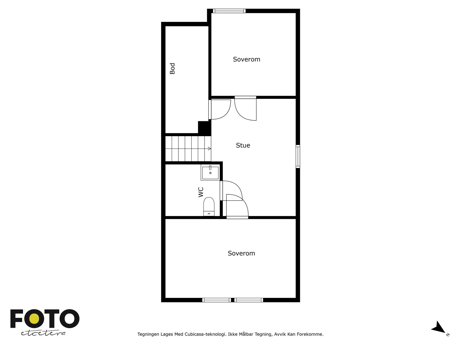 Plantegning 2. etasje. Galleribilde