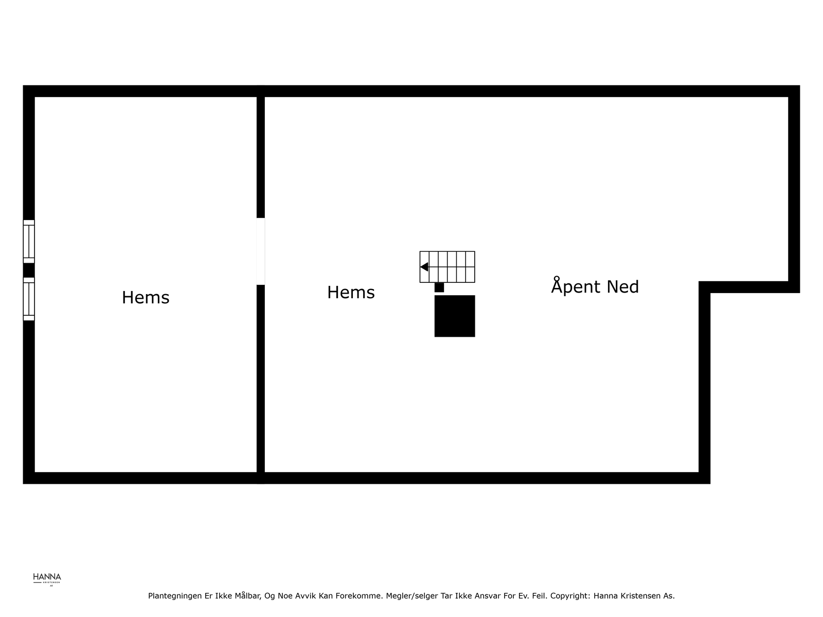 Plantegning hems Galleribilde
