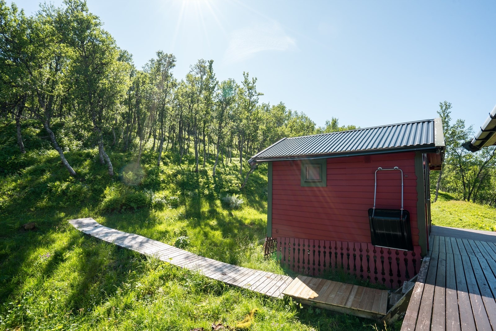 Romslig utebod Galleribilde