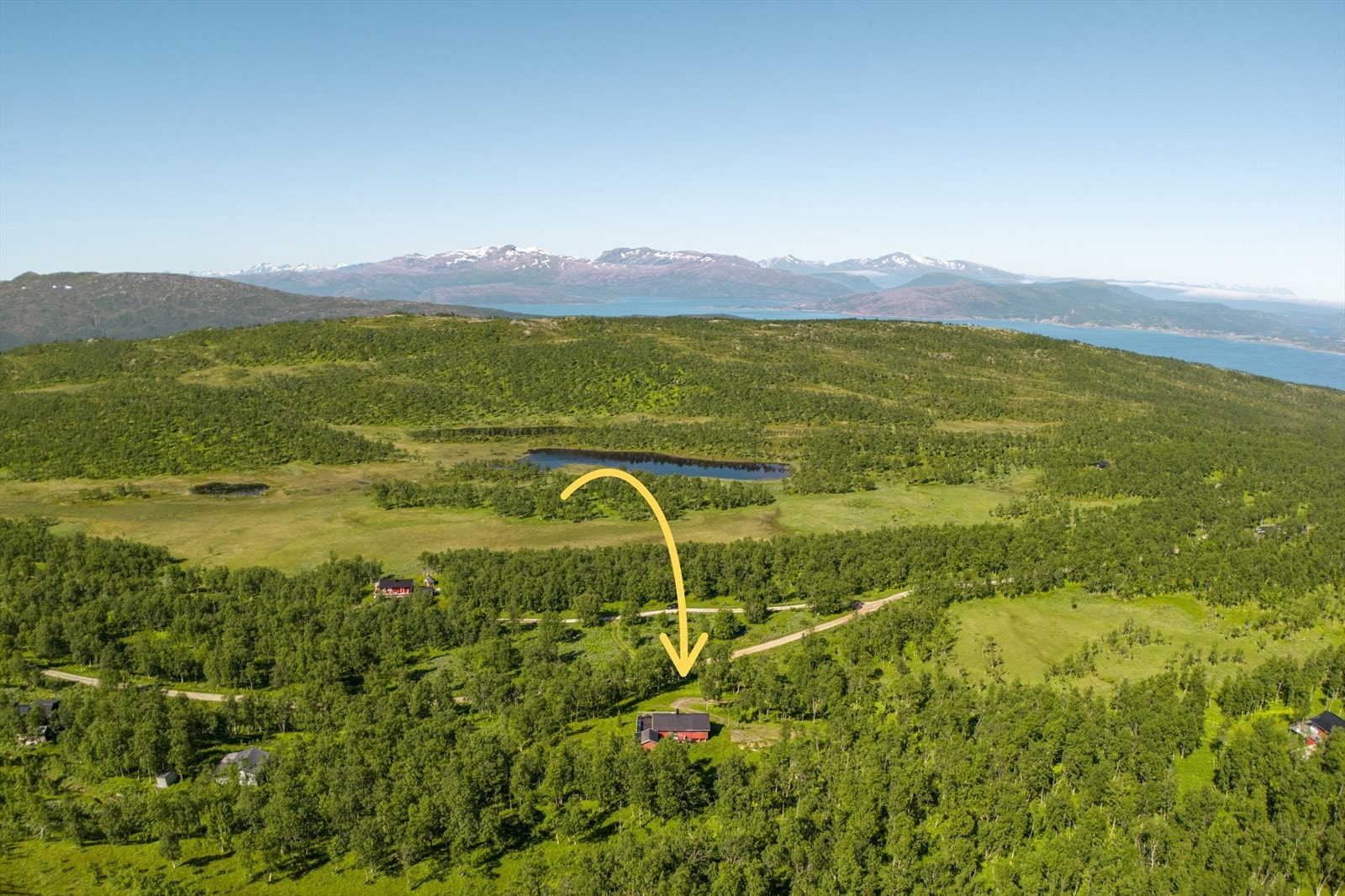 Fantastiske turområder både sommer og vinter Galleribilde