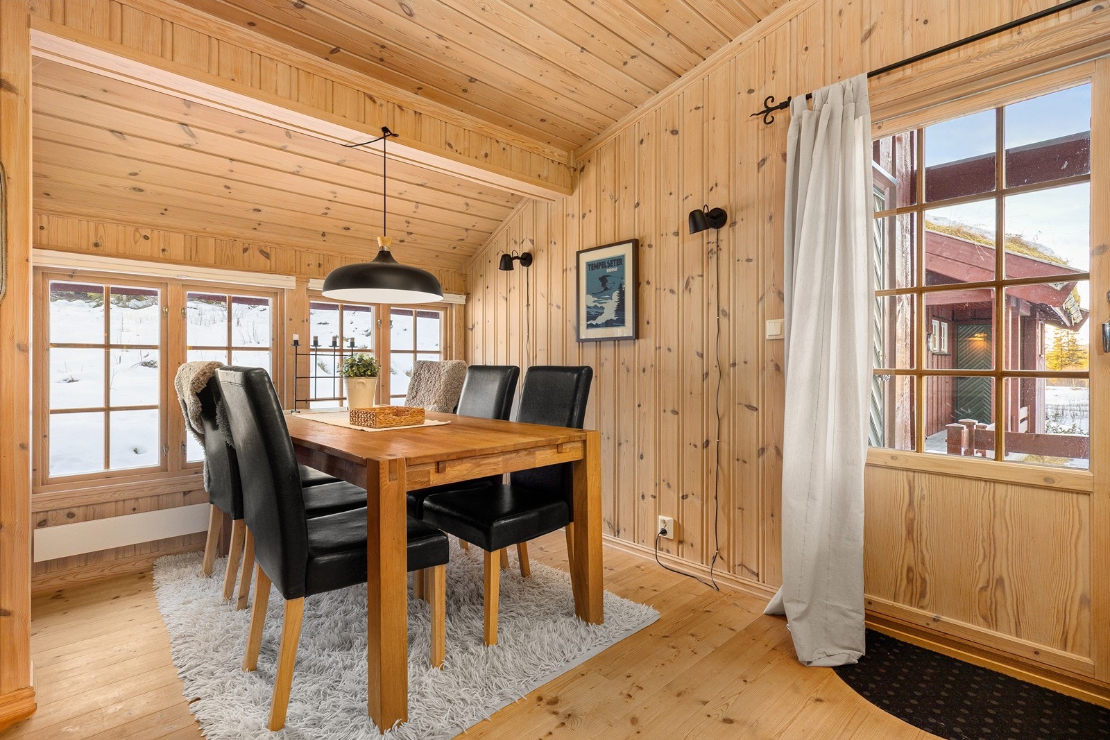 Ideelt som samlingspunkt for familie og venner. Galleribilde