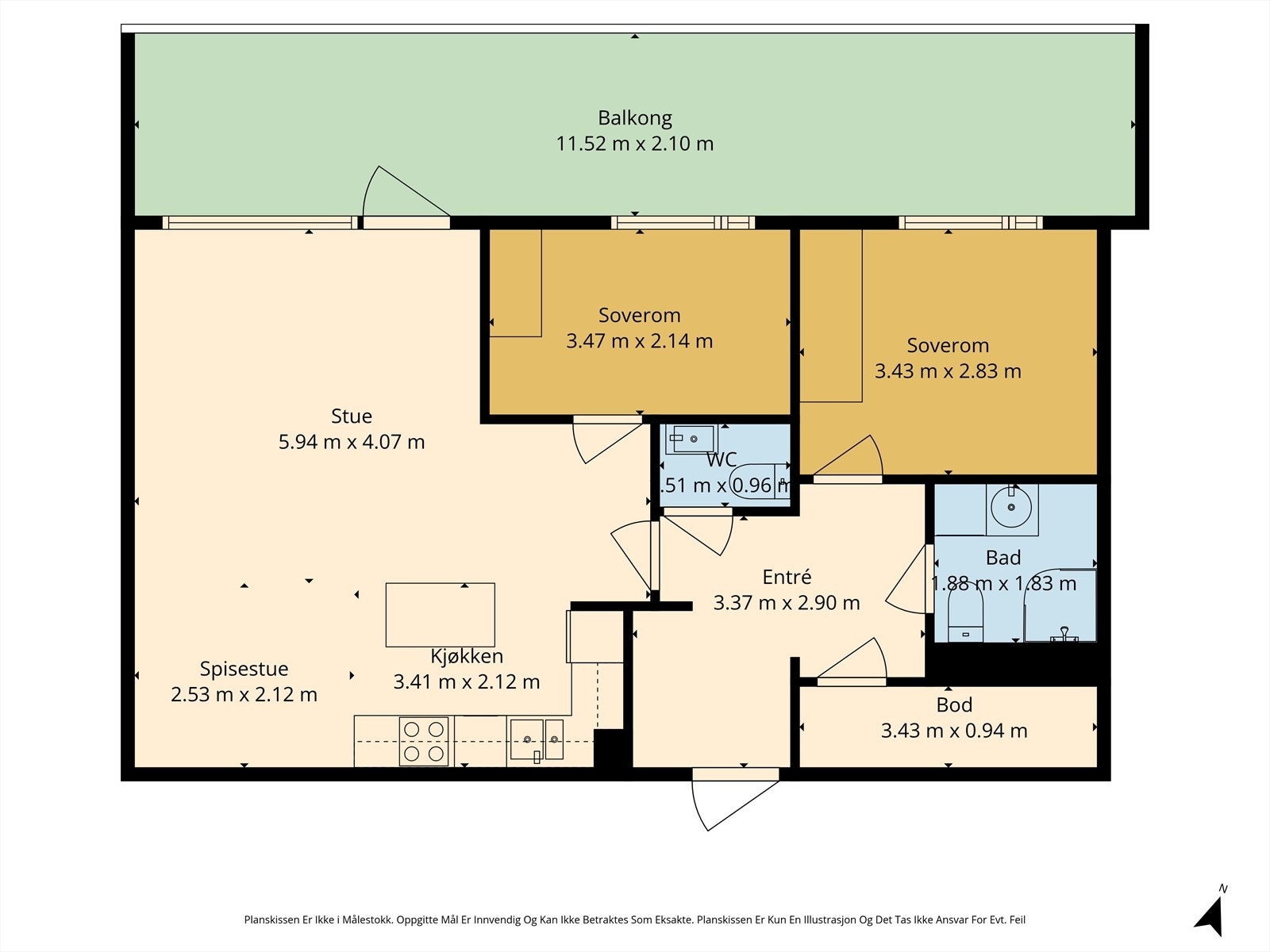 Plantegning. Galleribilde