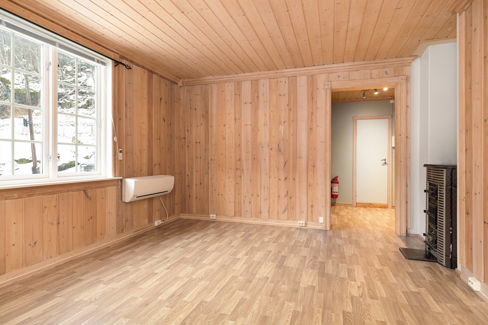 Stuen har varmepumpe Galleribilde