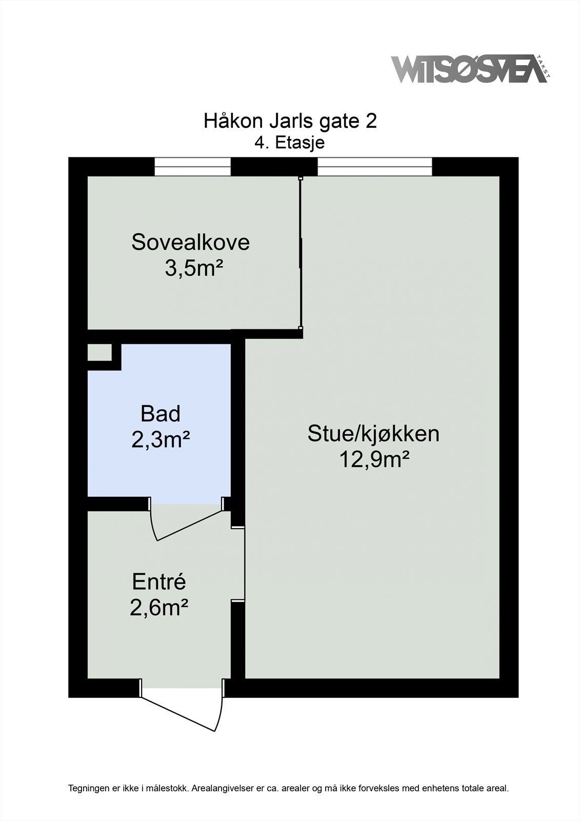 Planskisse. Velkommen på visning! Galleribilde
