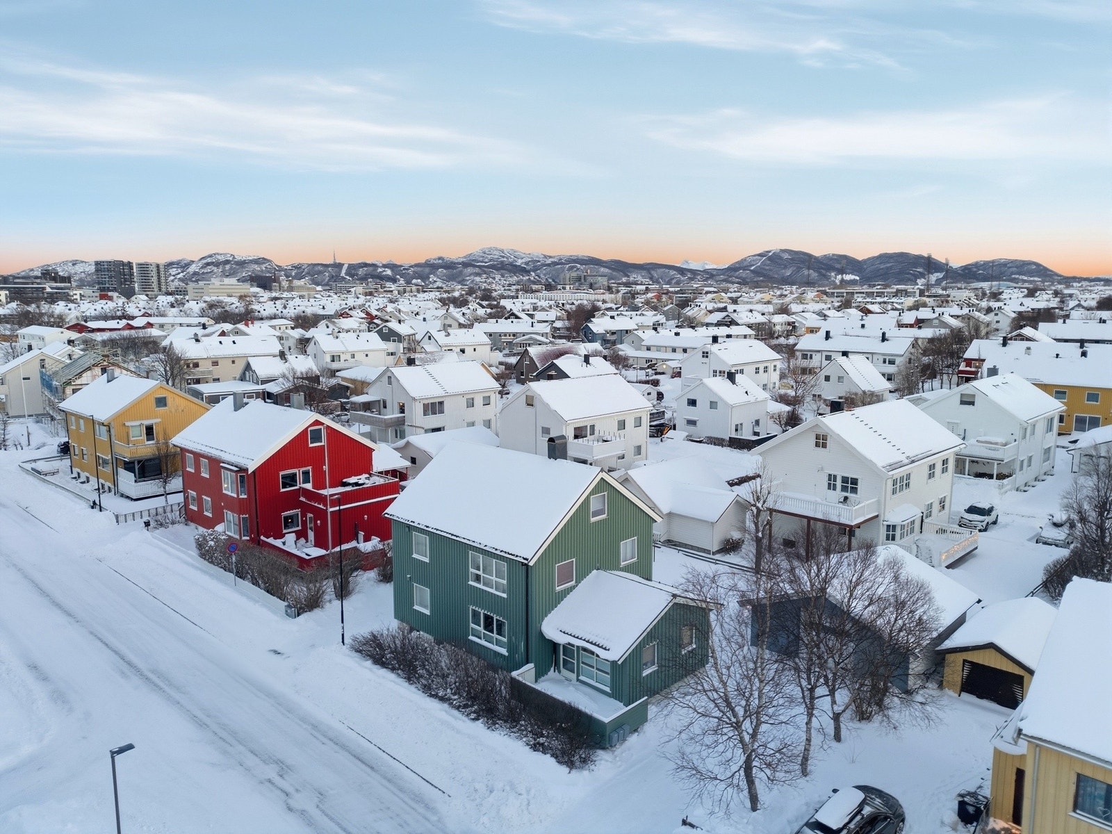 Her bor man i et rolig boligområde, men samtidig nært alle byens fasiliteter. Galleribilde