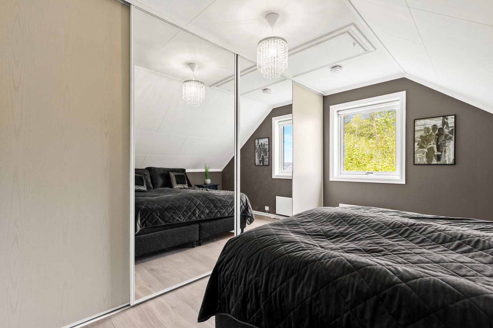 Ekstra lagringsplass finnes på et kaldtloft. Galleribilde