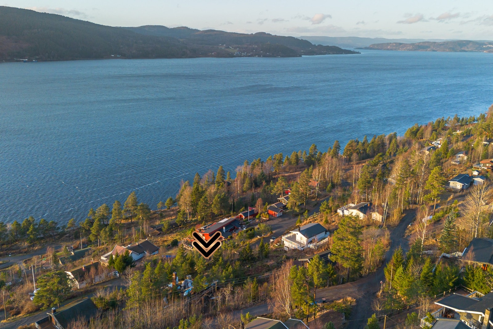 Populært hytteområde med vakker natur. Galleribilde