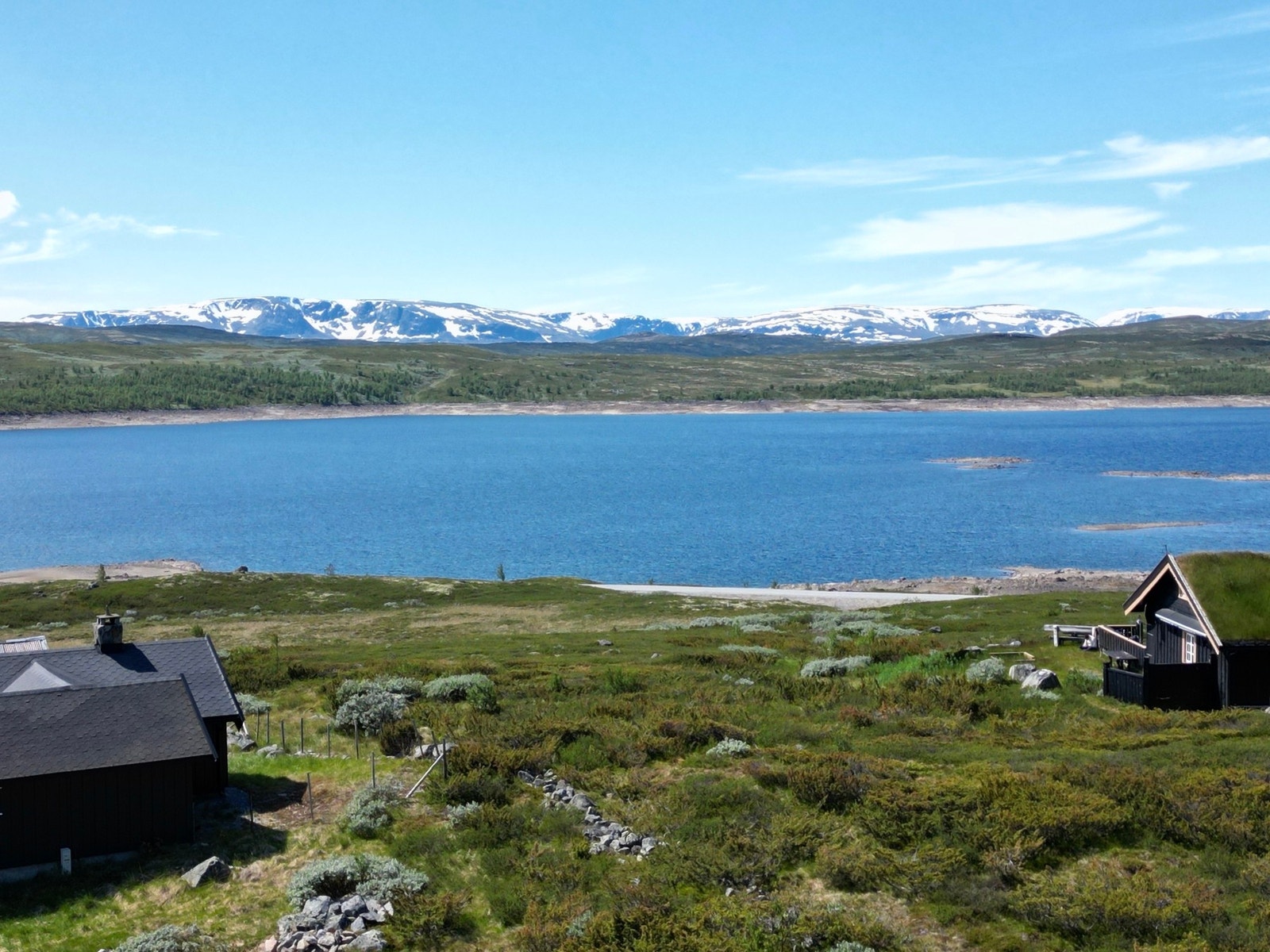 Vakker utsikt mot Hallingskarvet! Galleribilde