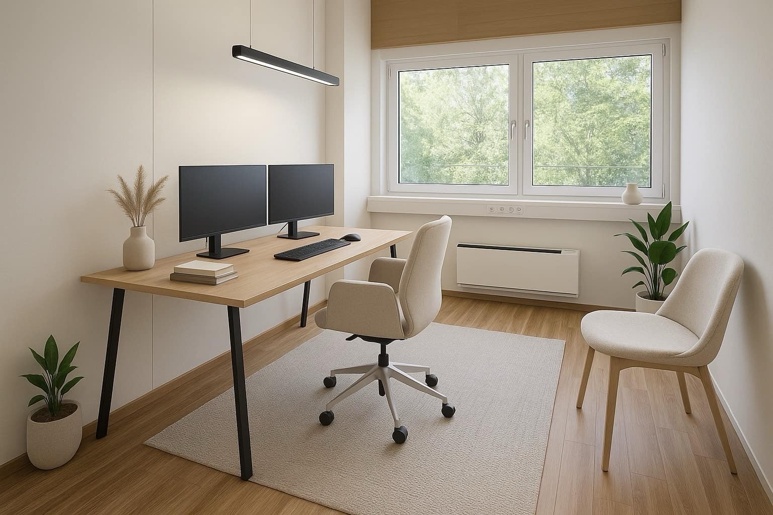 Kontor (illustrasjon) Galleribilde