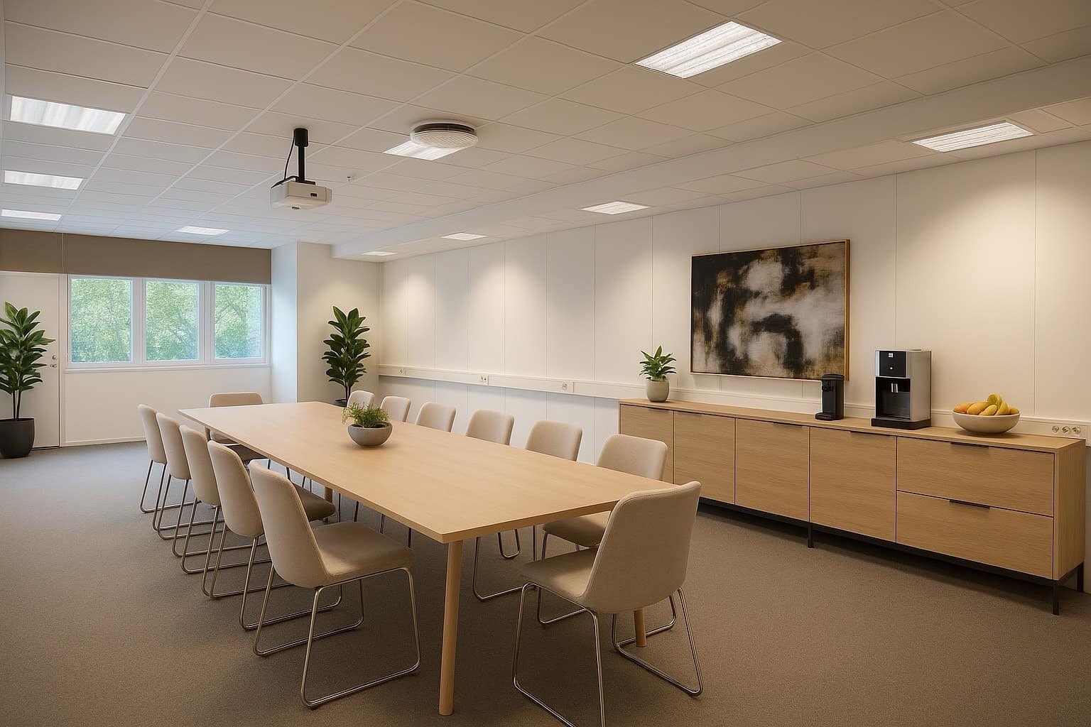 Møterom / undervisningsrom (illustrasjon) Galleribilde