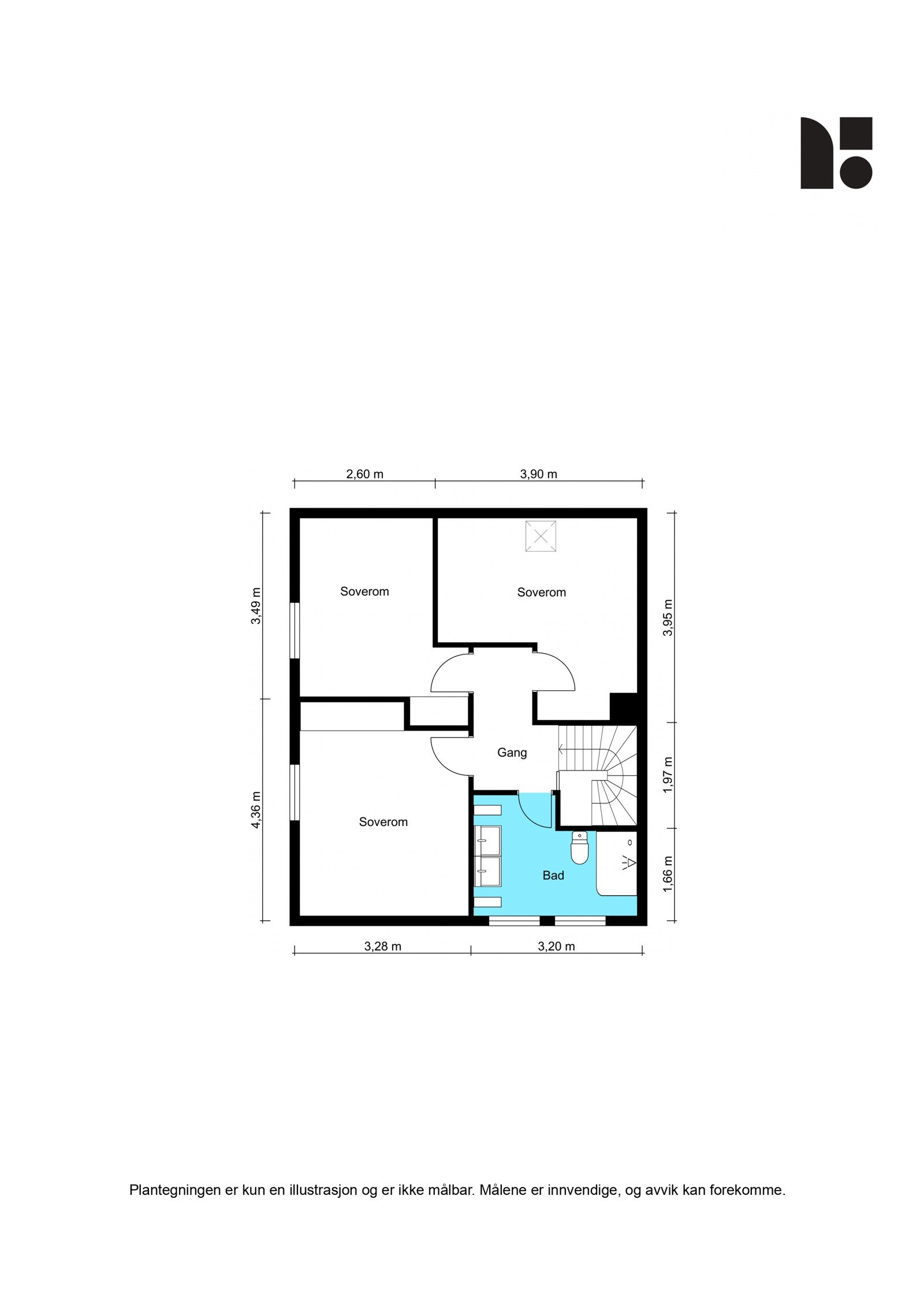 Plantegning 2. Etasje. Galleribilde