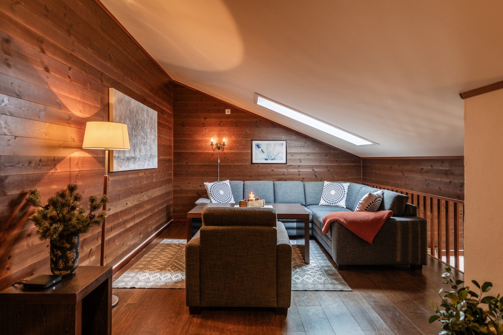 Stue på hemsen. Galleribilde