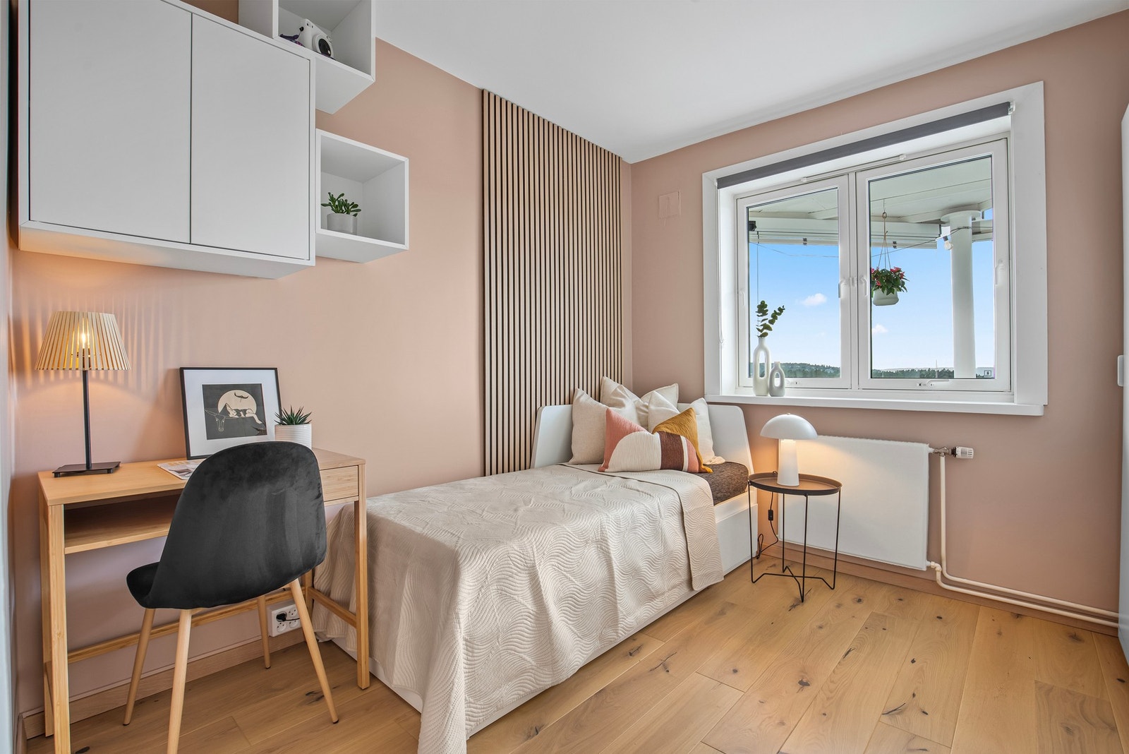 Det andre soverommet ble oppgradert i 2024. Galleribilde