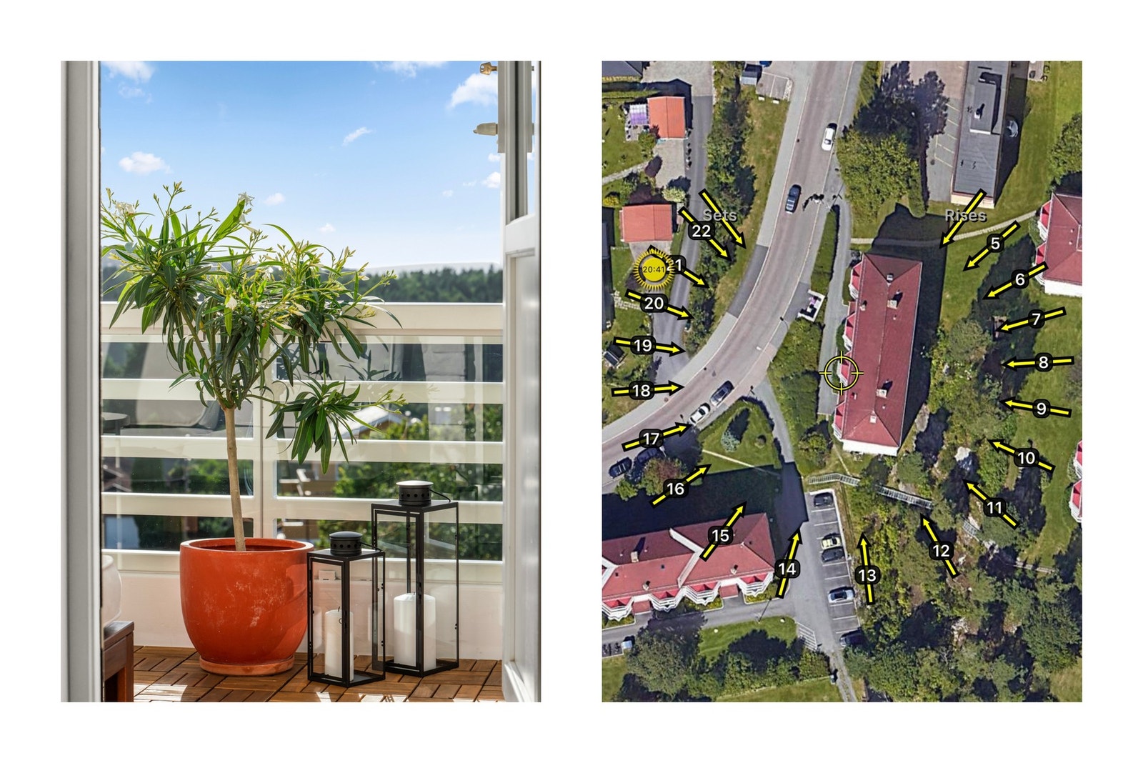 De gode solforholdene kombinert med fritt og luftig utsyn gjør at sommerdagene kan nytes til det fulle. Galleribilde