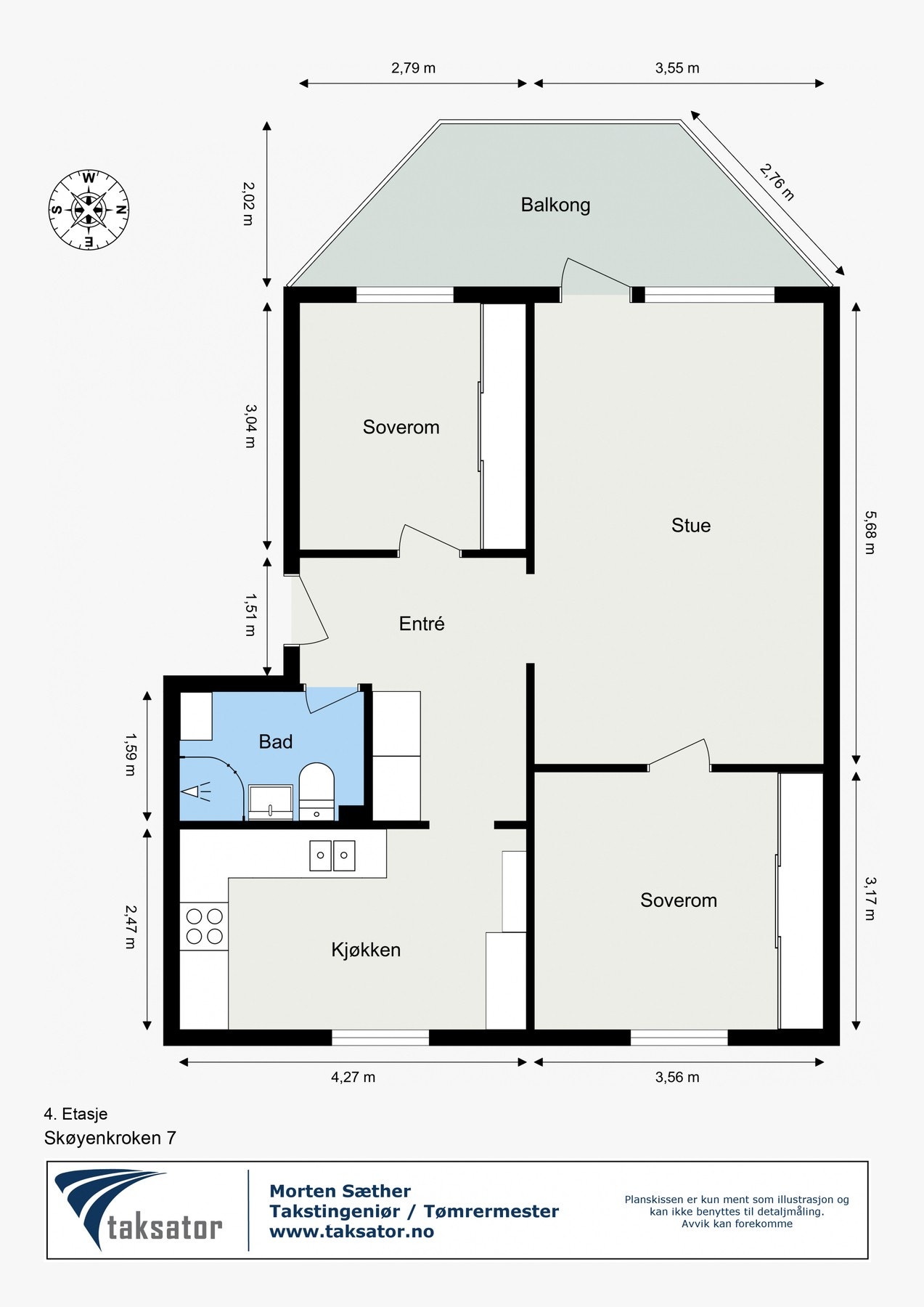 Planskisse. Galleribilde