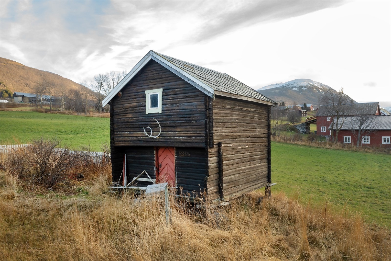 Fasade Stabbur (sommer) Galleribilde