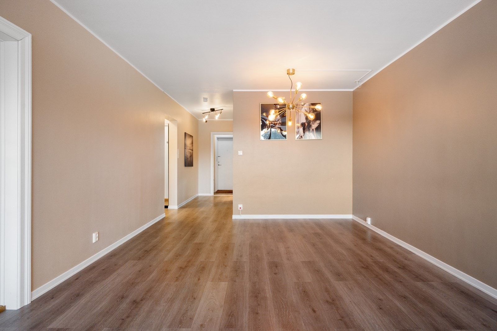 Stuen måler hele 21,5 m². Galleribilde