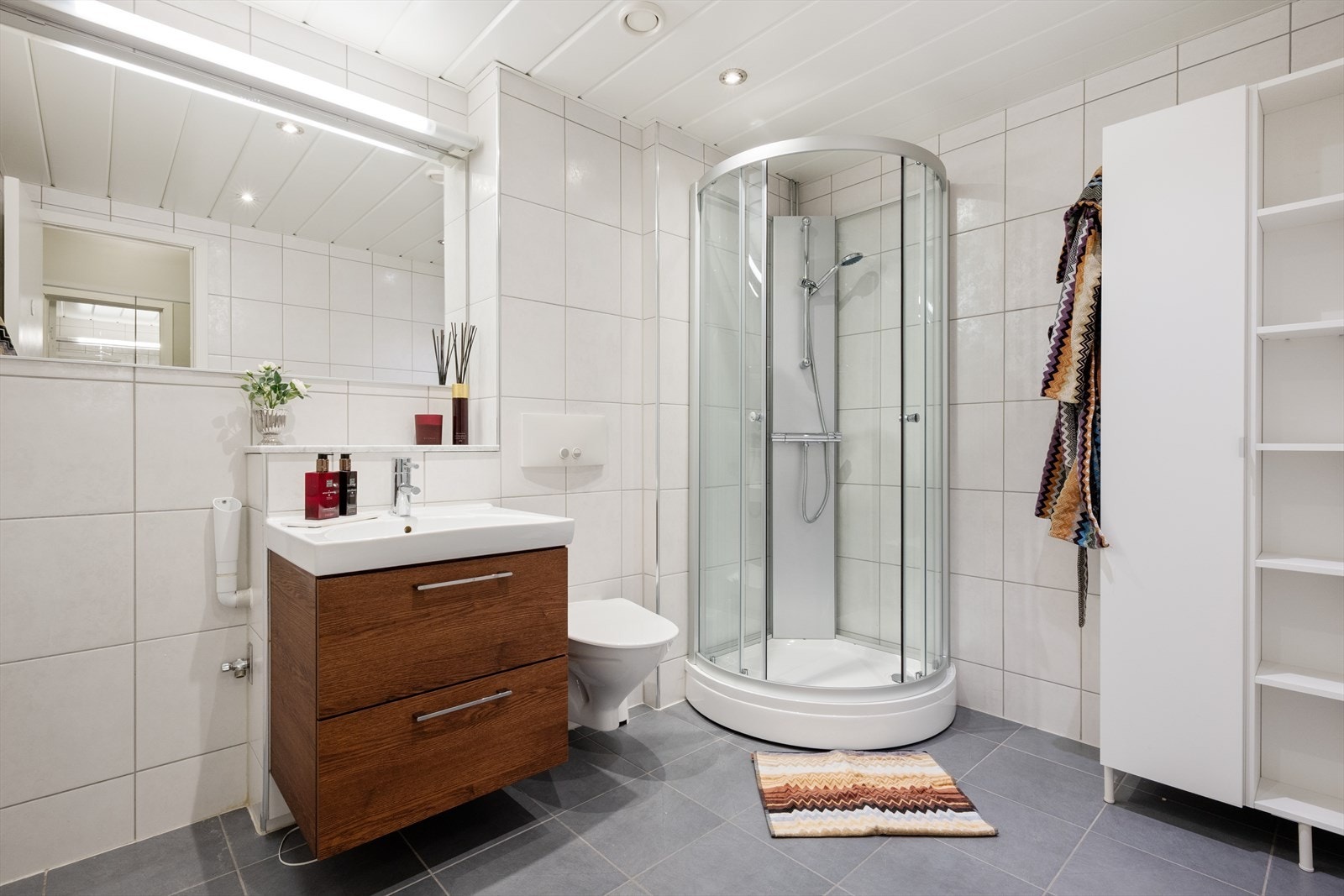 Badet er renovert i regi av borettslaget. Galleribilde