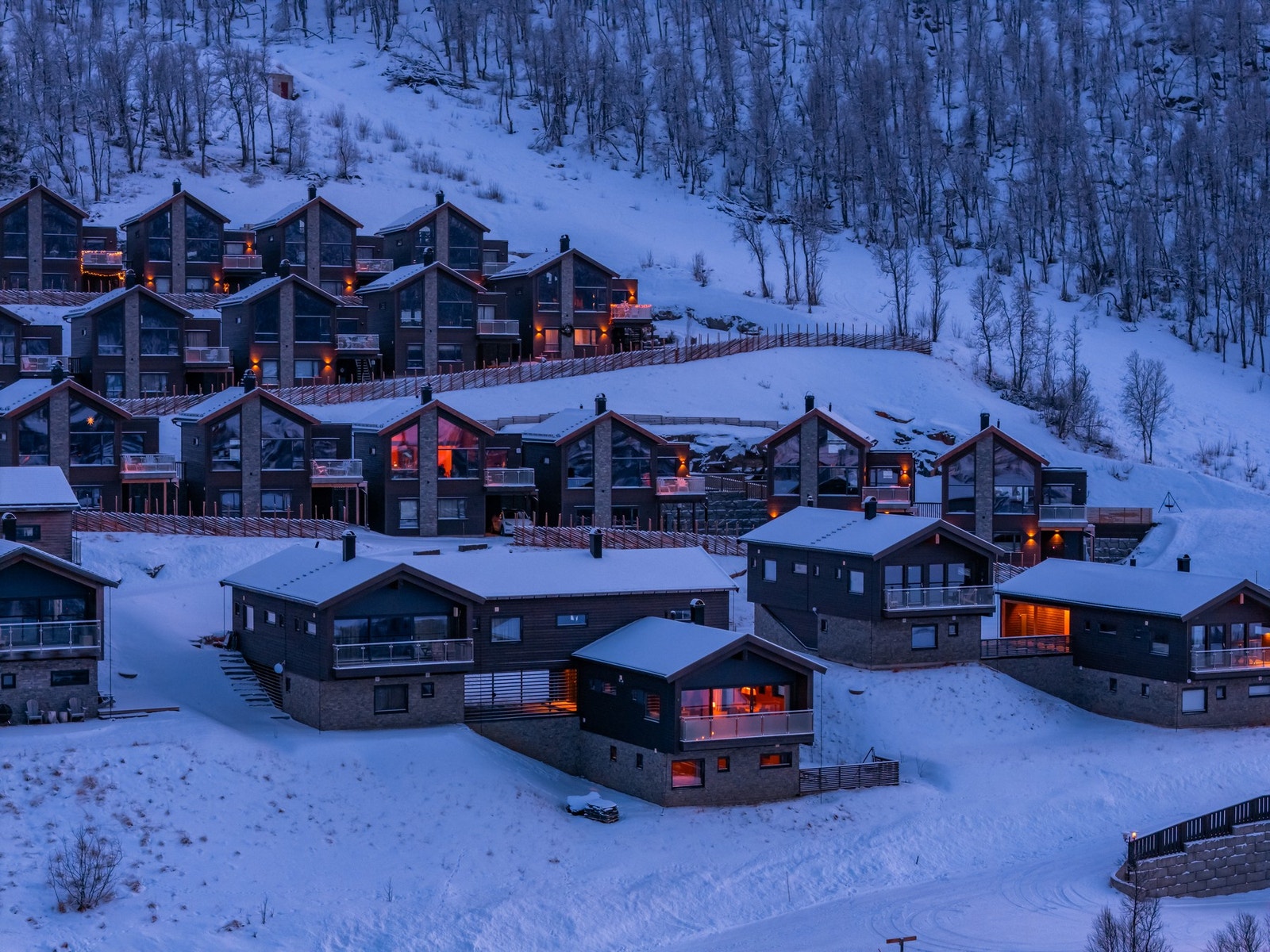 Sameiet består av 26 seksjoner i et attraktivt hytteområde med turmuligheter, ski og fritidstilbud Galleribilde