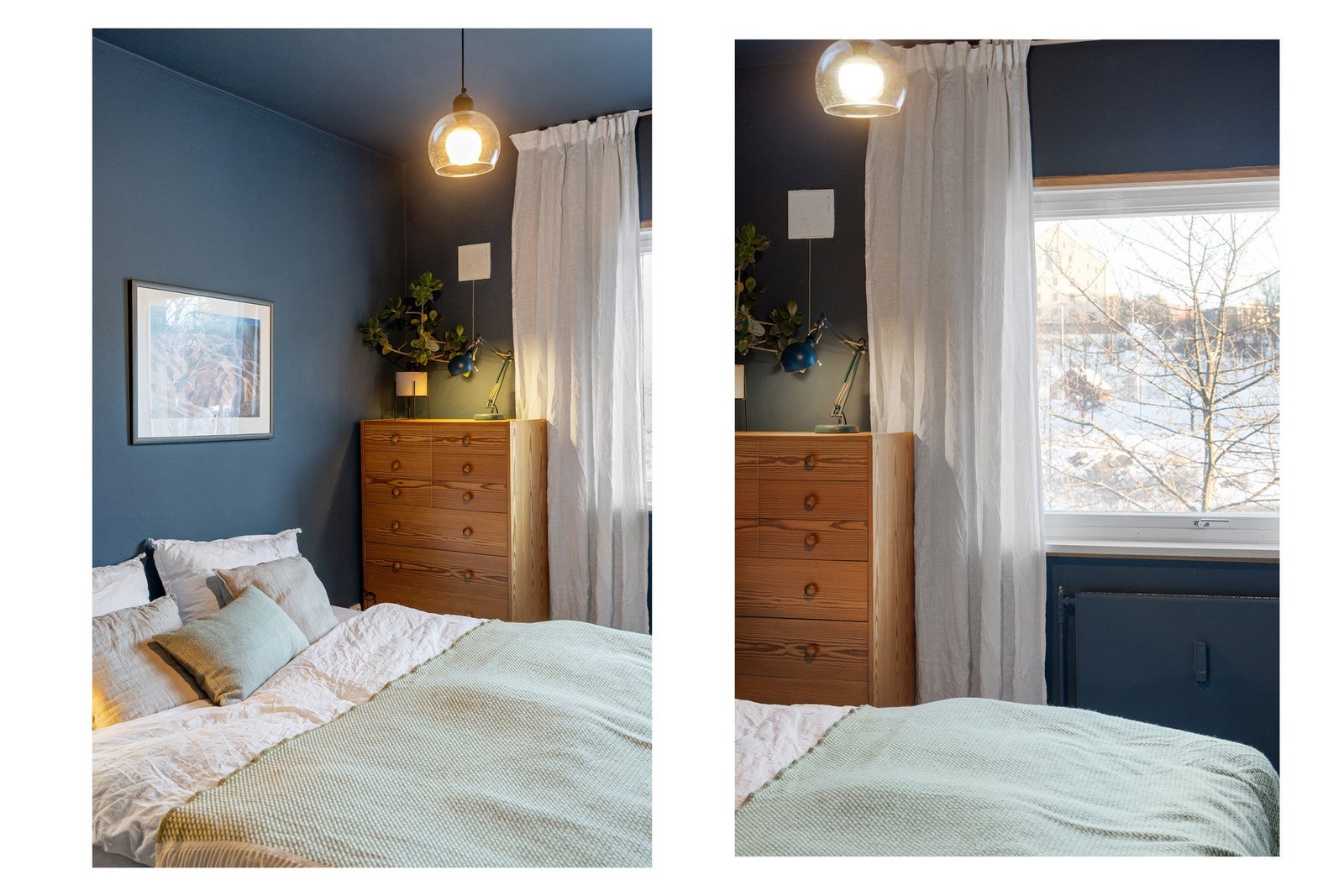 Boligens to soverom vender begge ut mot Tøyenparken med grønt og svært hyggelig utsyn. Galleribilde