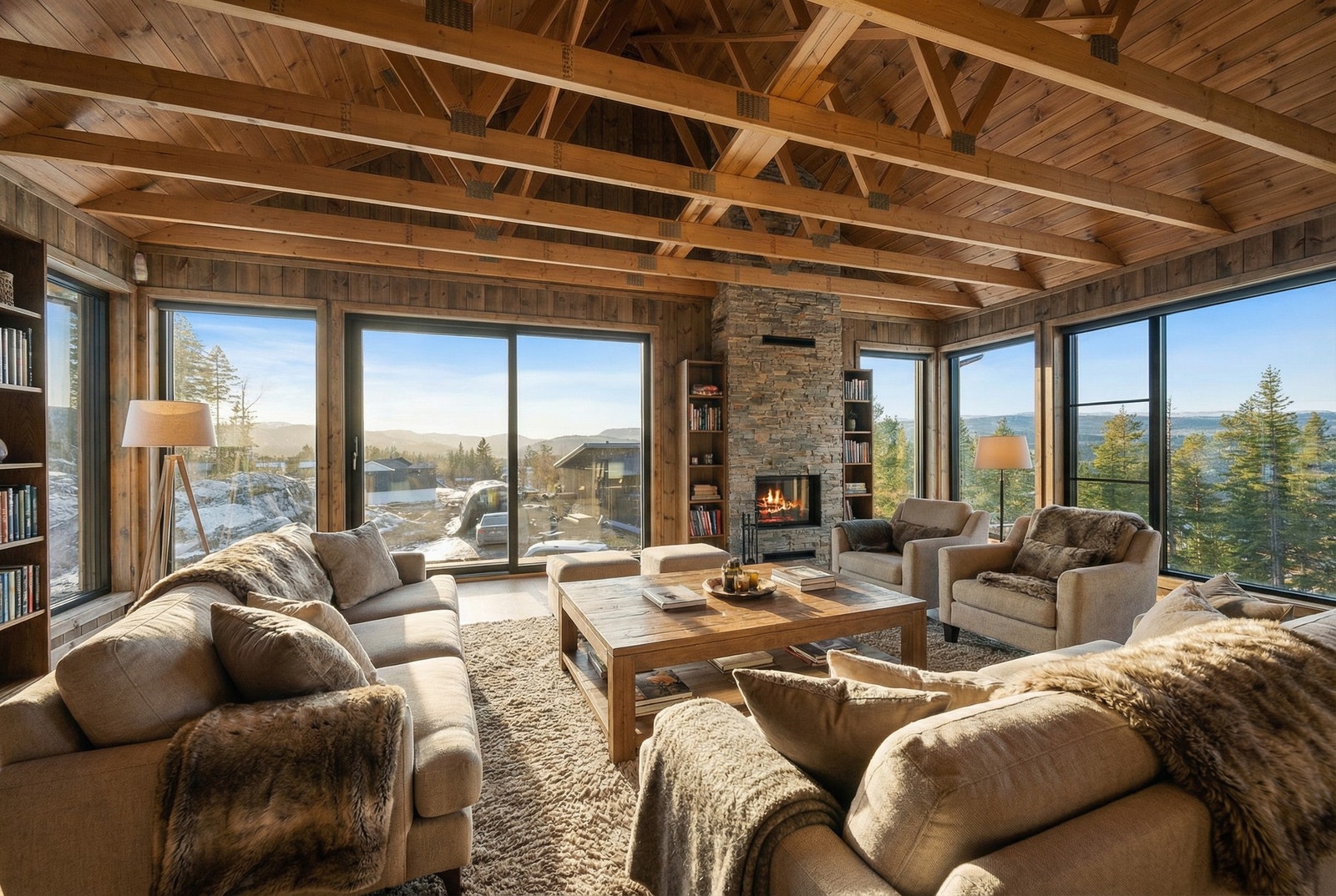 Illustrasjonsfoto! Bildet viser hvordan stua kan bli seende ut, og er kun ment som inspirasjon. Galleribilde