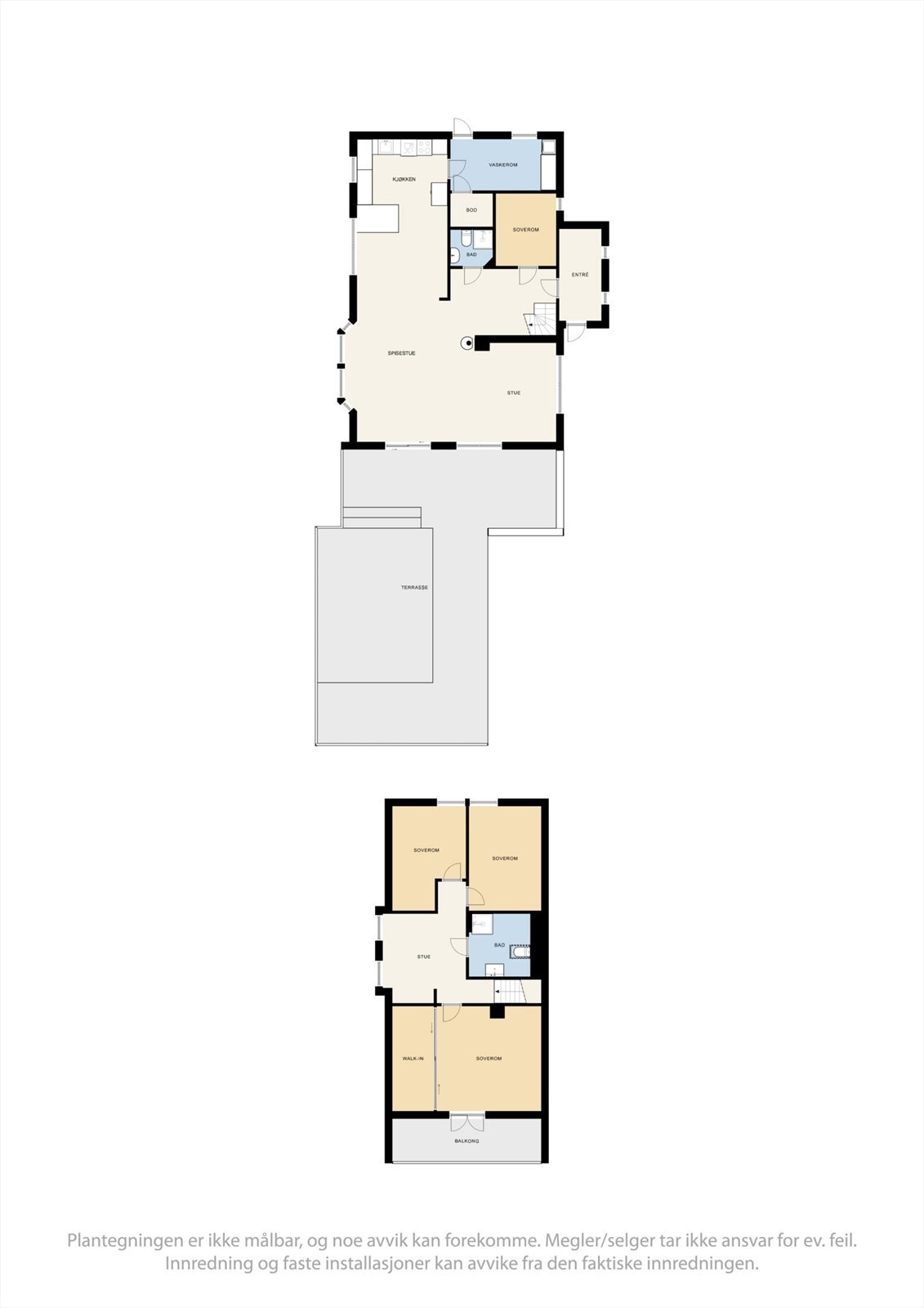 Plantegninger bolig. Galleribilde