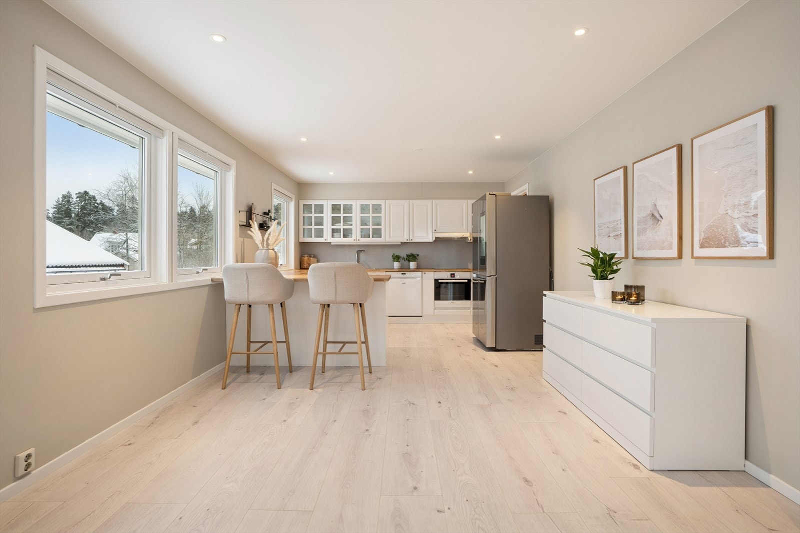 Den lyse fremtoningen gjør det enkelt å sette ditt personlige preg. Galleribilde