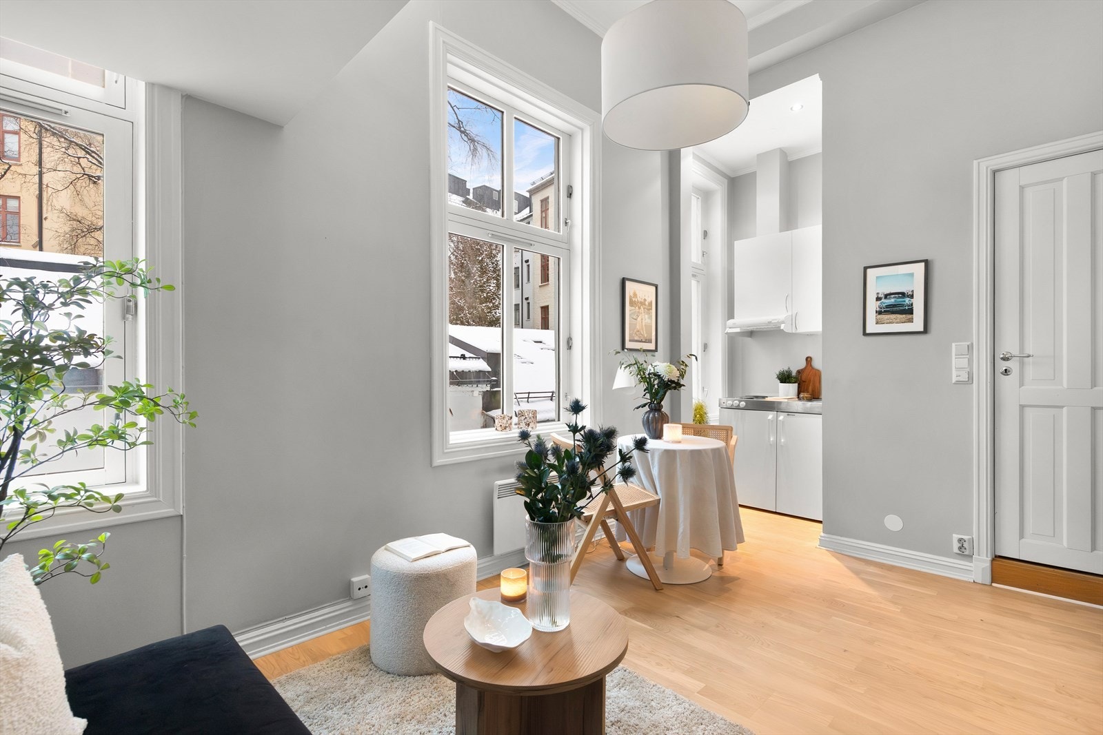 En lys og pen leilighet i et attraktivt område på Uranienborg. Galleribilde