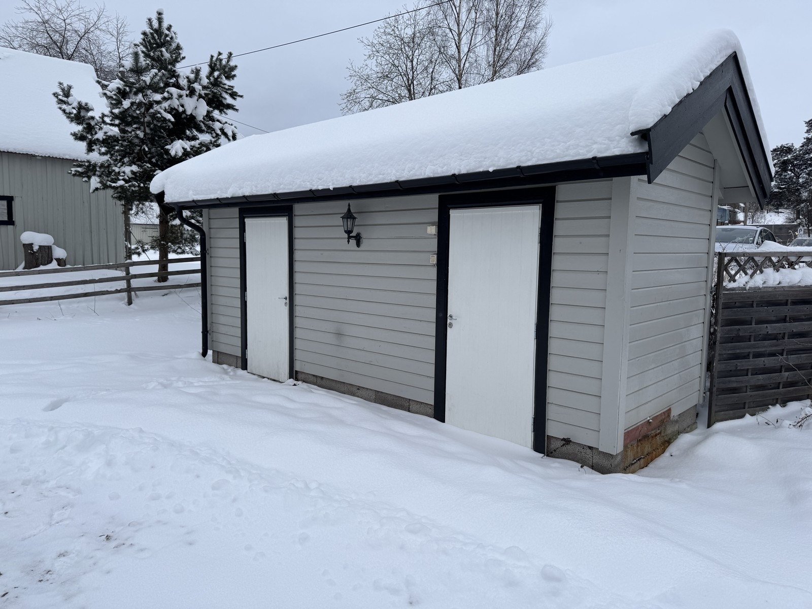 Leiligheten disponerer en utebod. Galleribilde