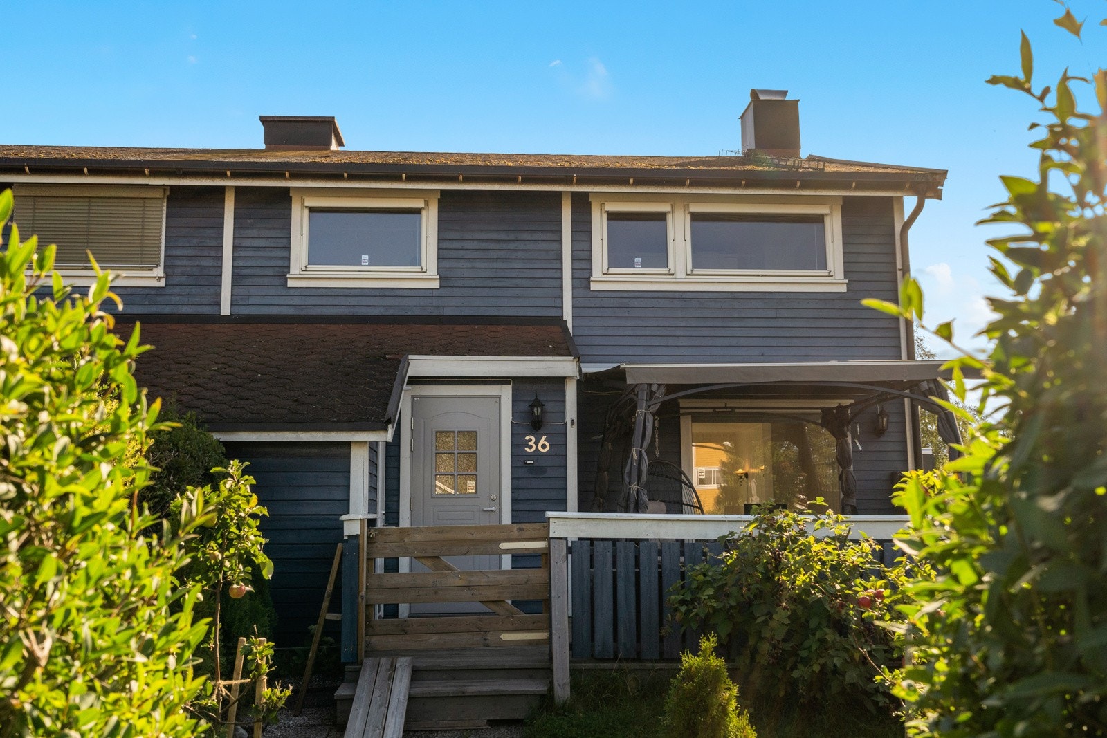 Hyggelig inngangsparti. Galleribilde