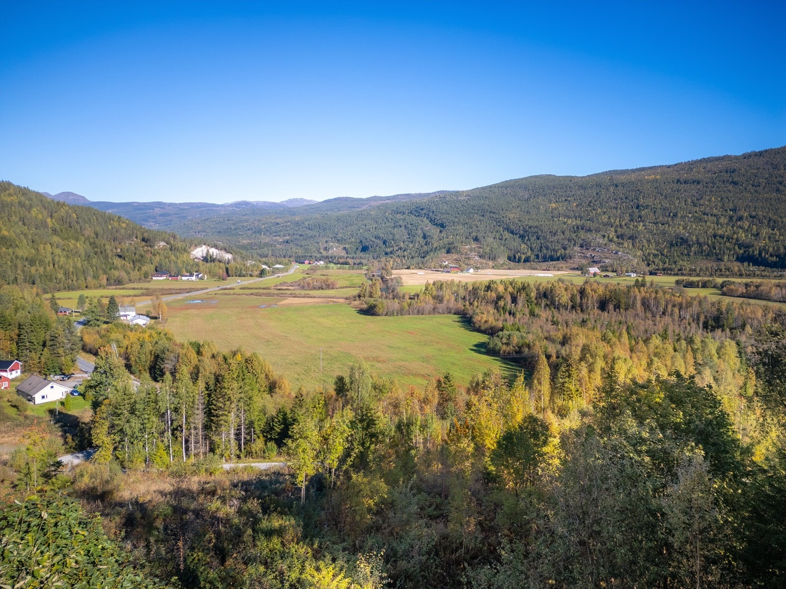 Dronebilde Galleribilde