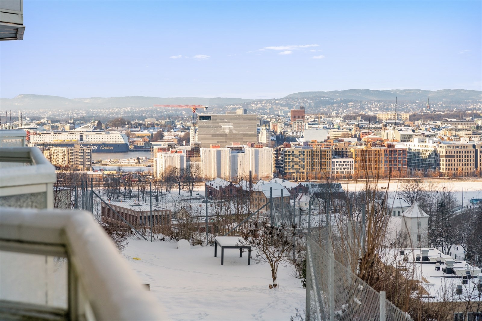 Flott utsikt. Galleribilde