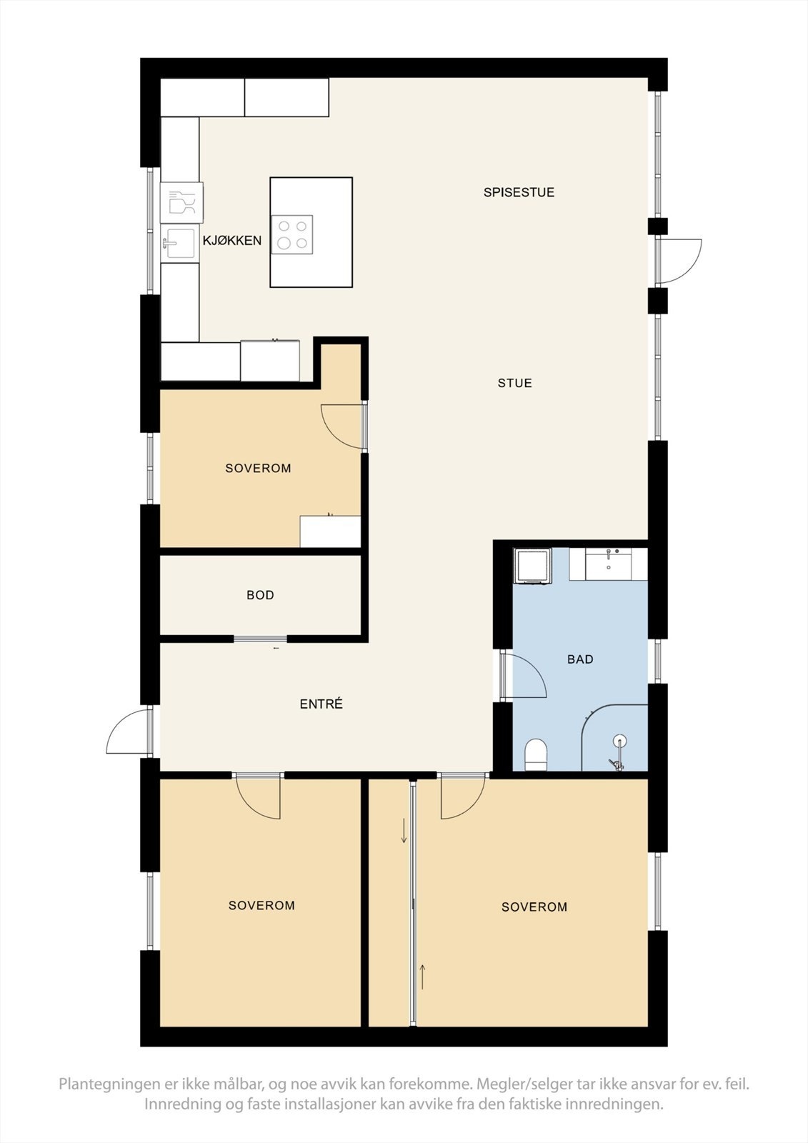 Plantegning. Galleribilde