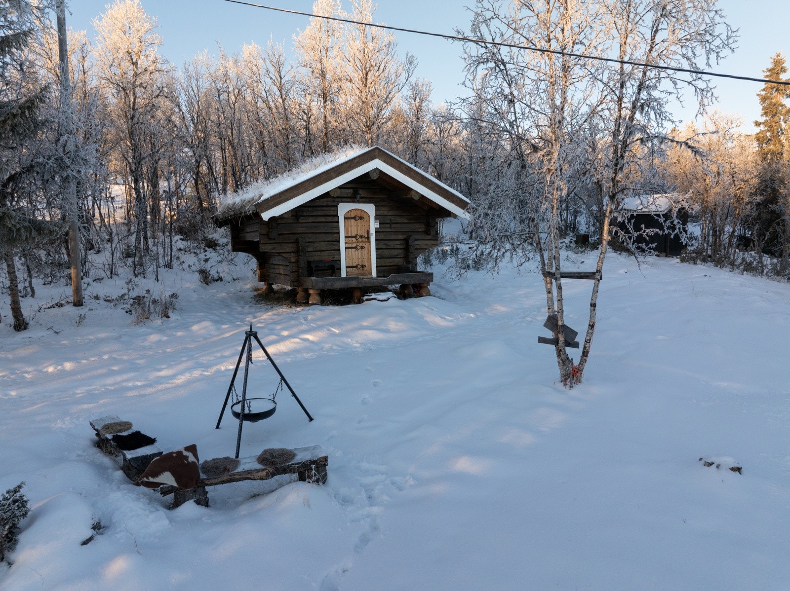 Stabbur med ekstra sengeplasser. Galleribilde