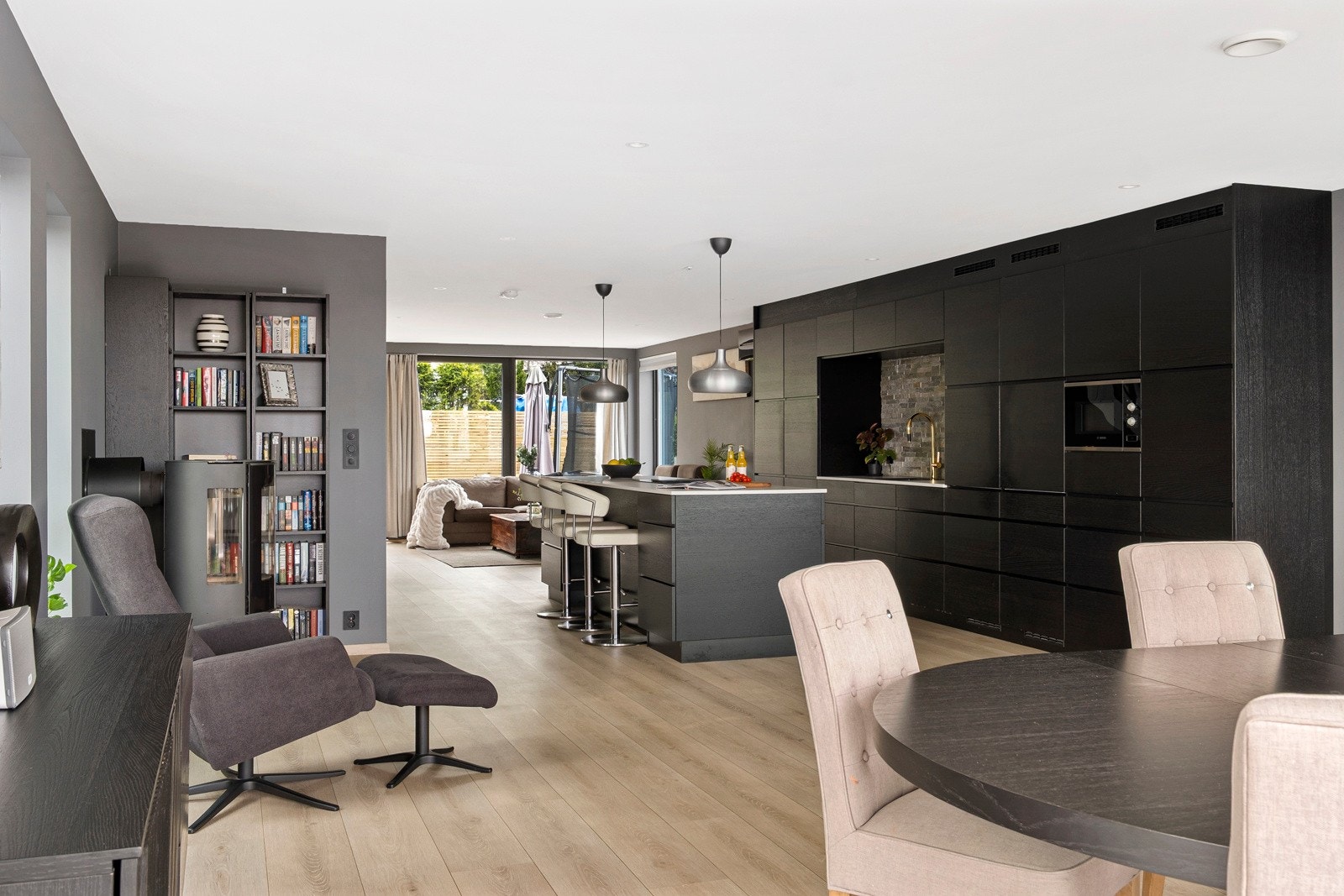 Moderne kjøkken fra Kvik. Galleribilde