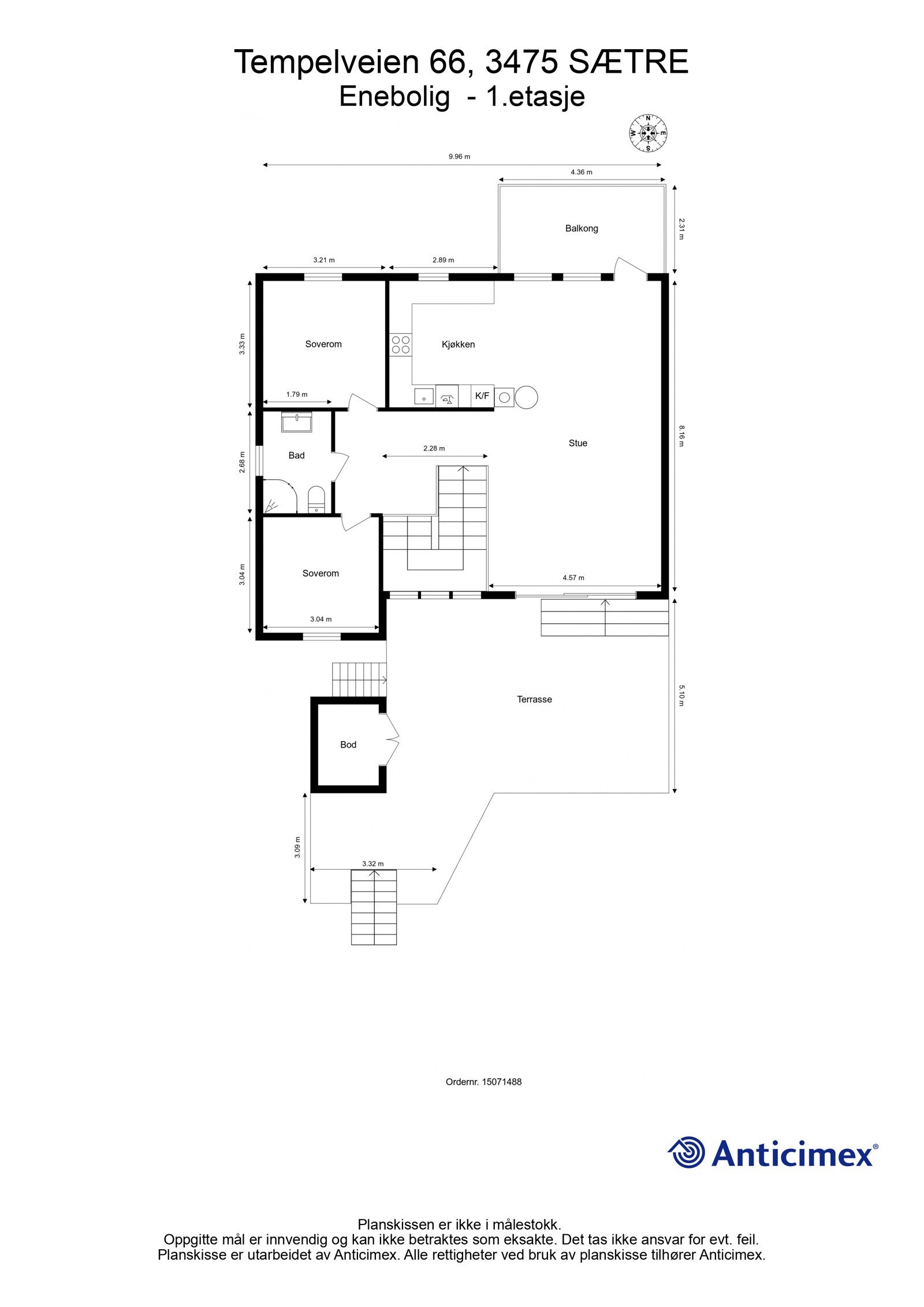 Plantegning 1.etasje. Galleribilde