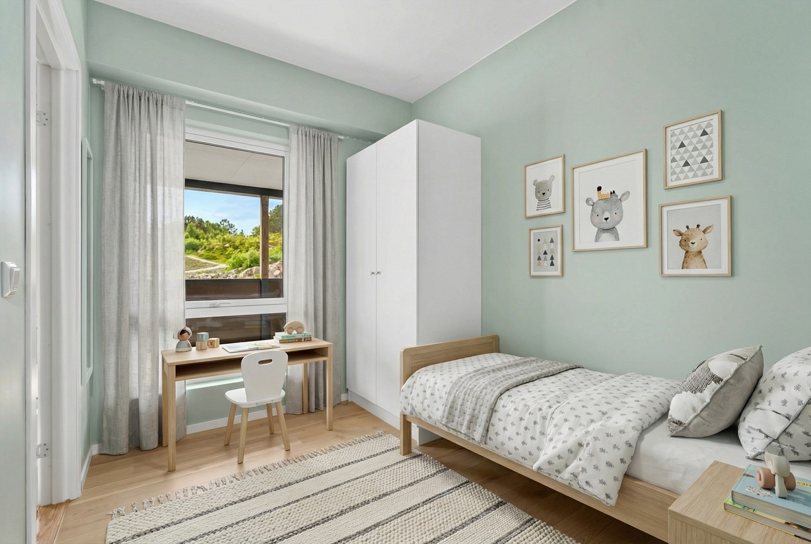 Soverom (illustrasjon) Galleribilde