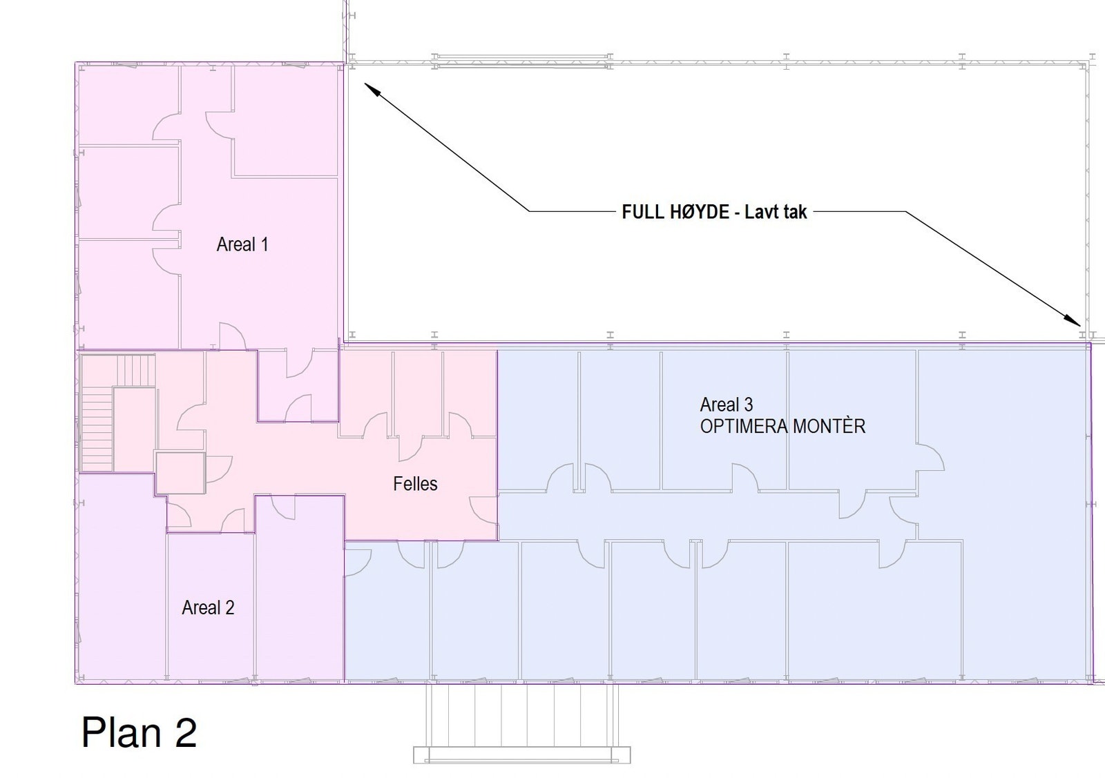Industriveien 31, plantegning Galleribilde