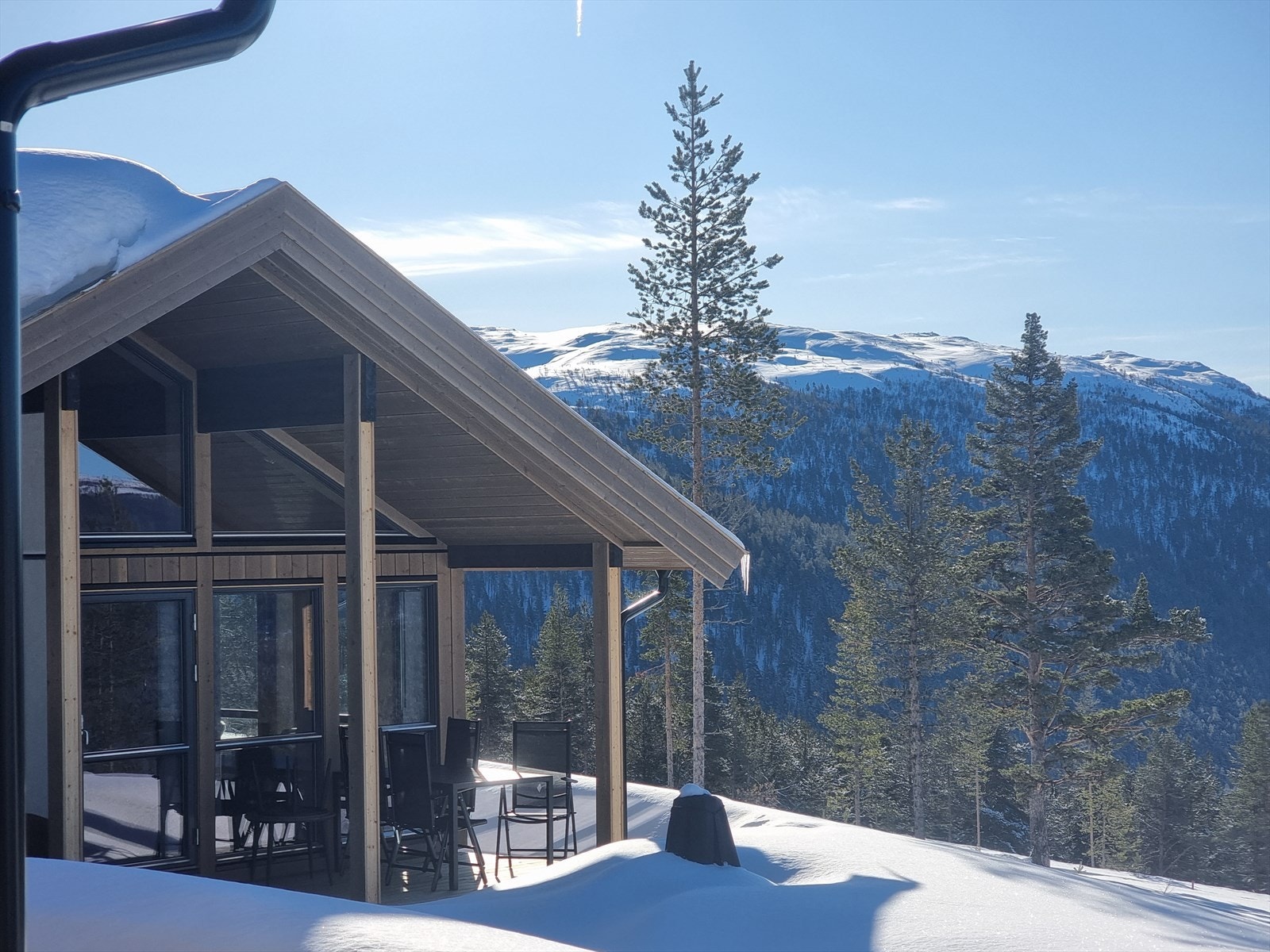 Flott utsikt fra alle tomtene. Galleribilde