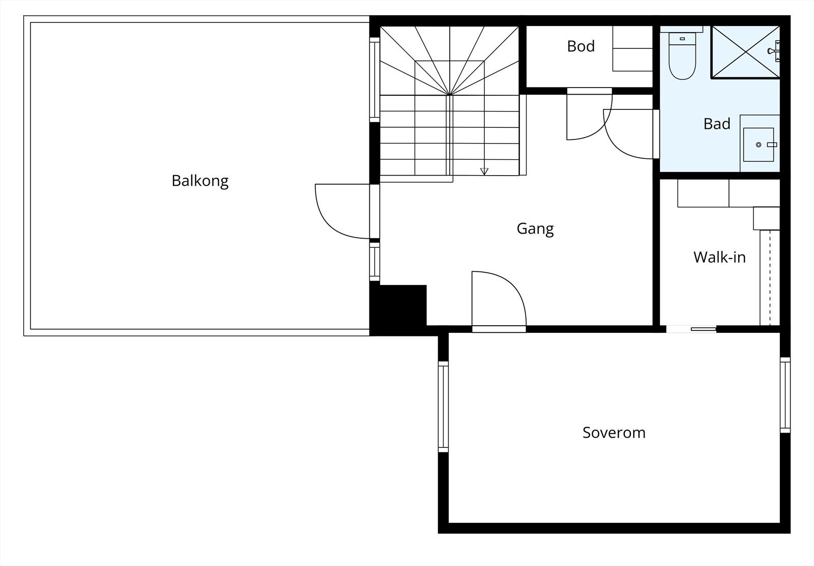 Tredje etasje. Galleribilde