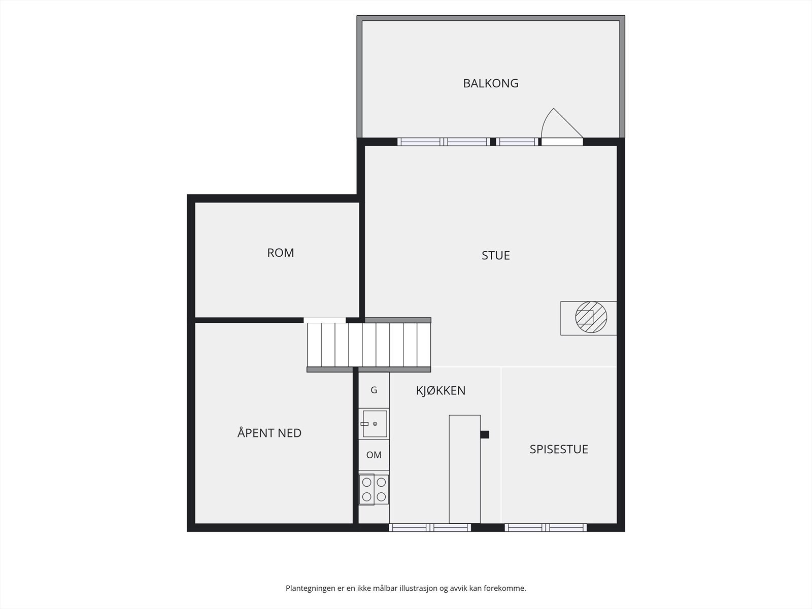 Plantegning 2. etasje. Galleribilde