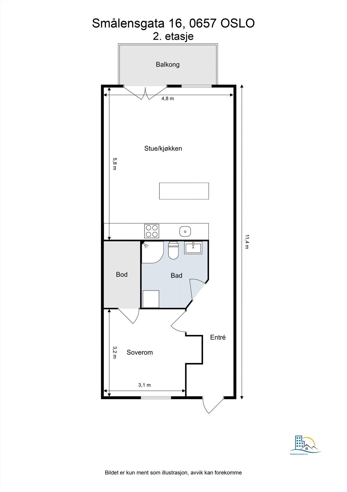 Plantegning Galleribilde