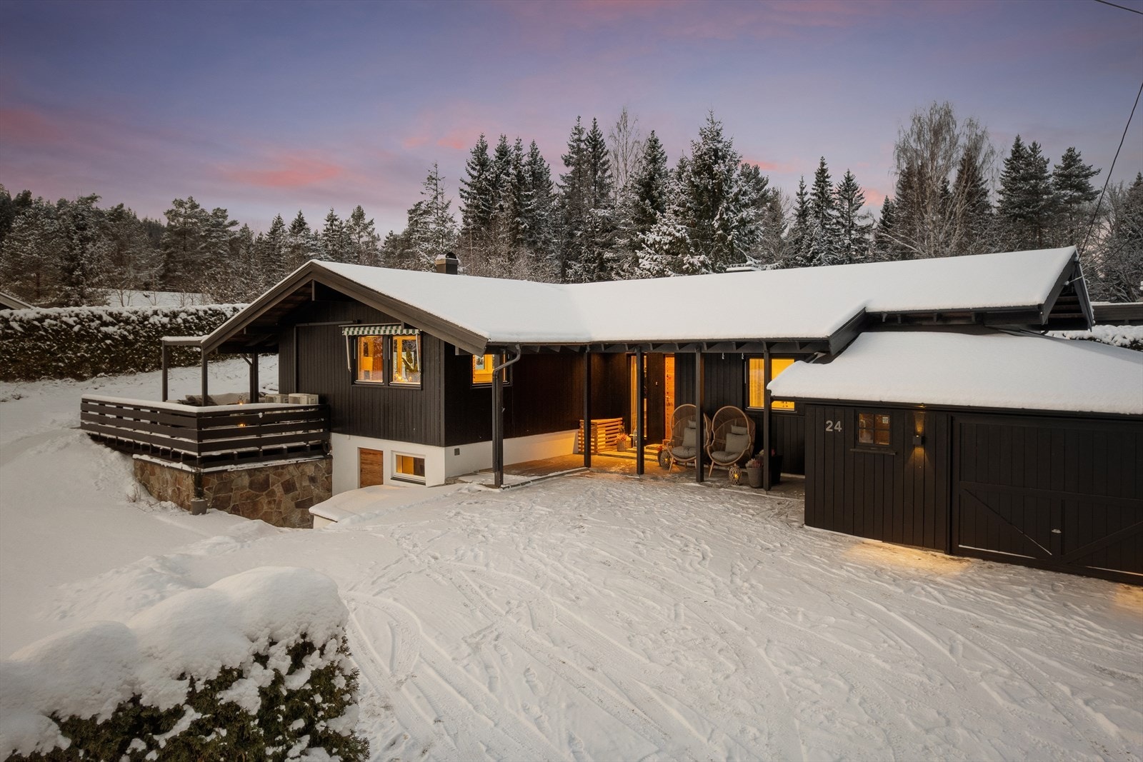 Velkommen til Kollerudveien 24! Fotograf: Eiendomsfoto AS Galleribilde