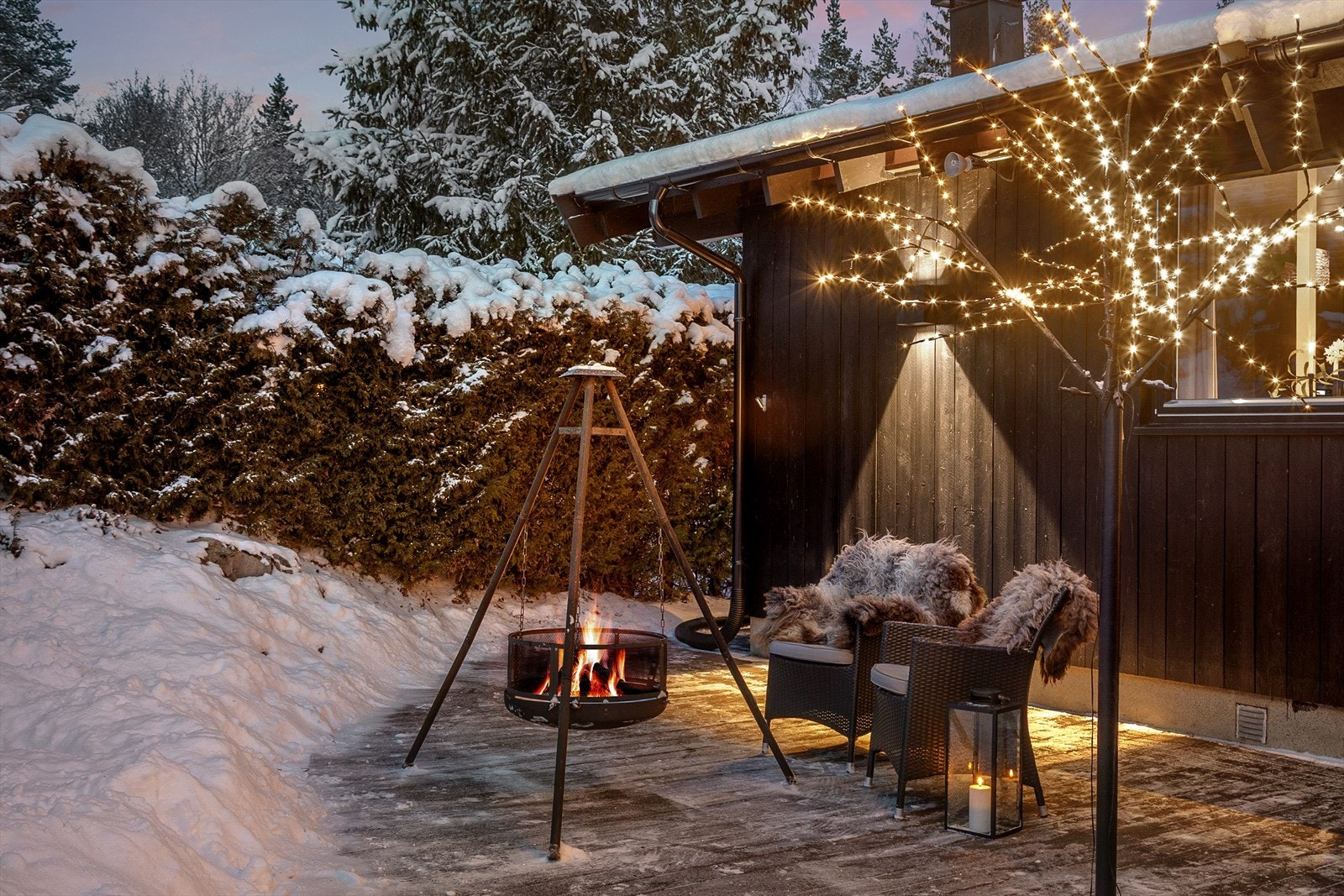 Kveldsstemning Galleribilde