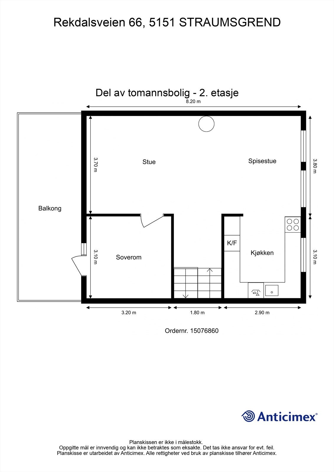 Plantegning - 2. etasje Galleribilde