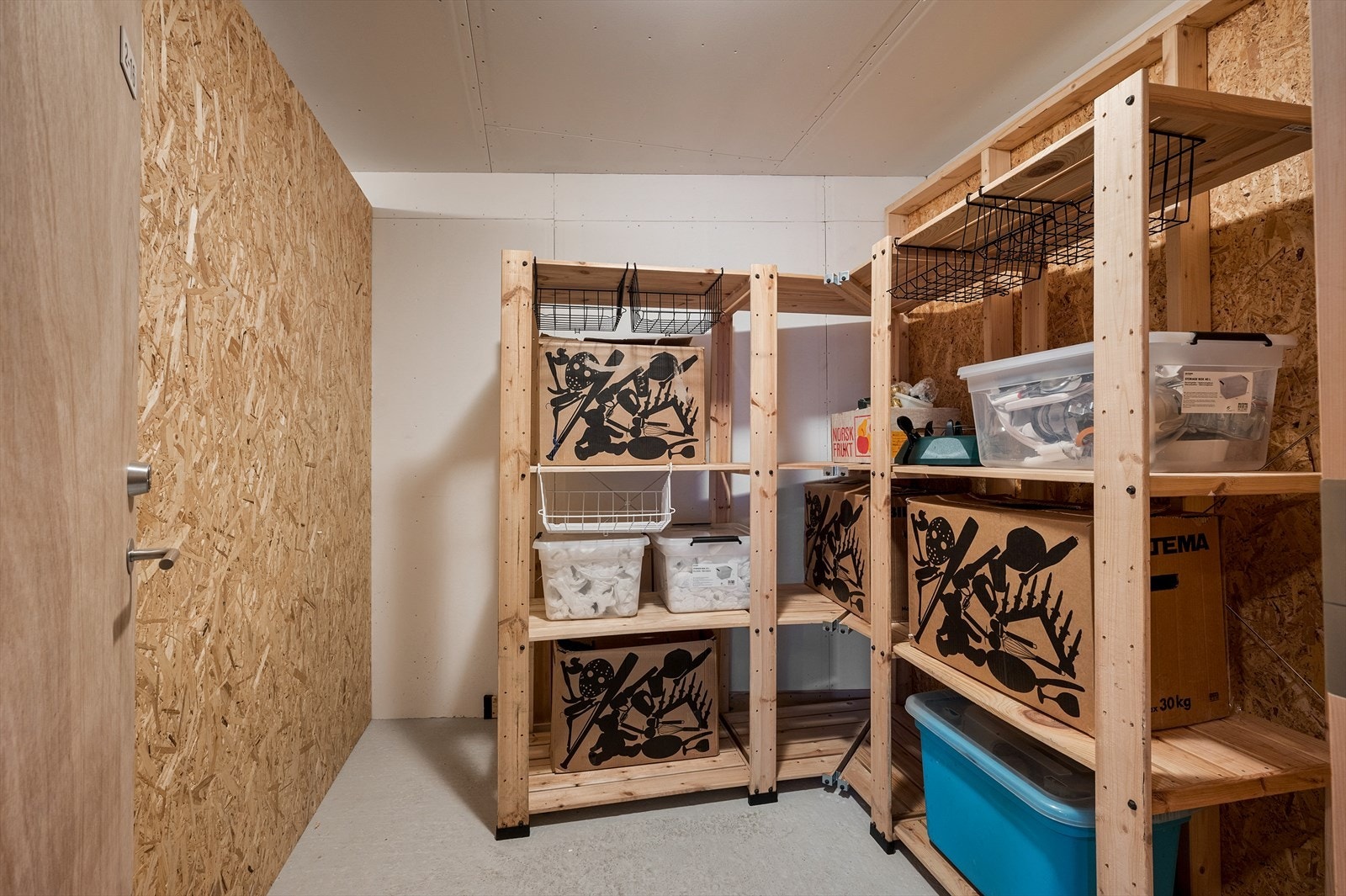 - Ekstern bod i kjeller på 4,8 m² - Galleribilde