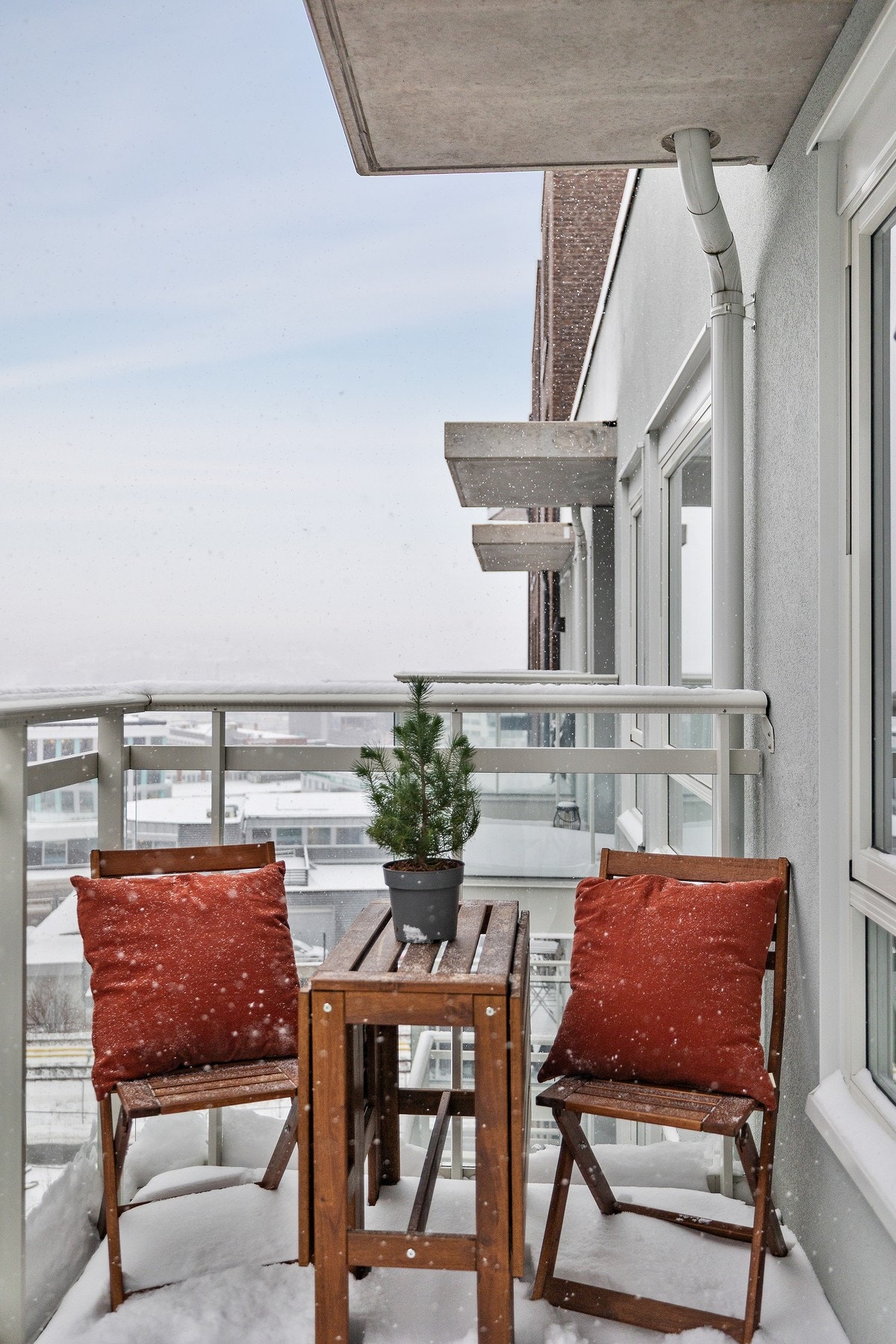 God plass til utemøblement Galleribilde