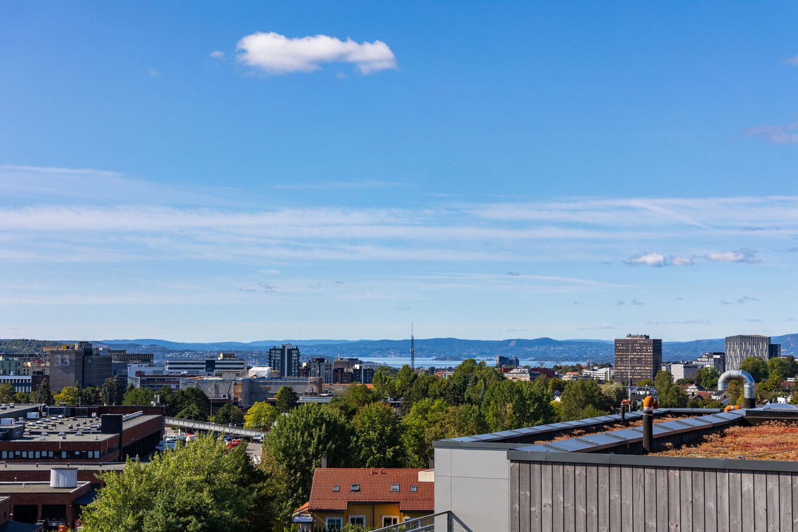 Her kan du nyte herlig utsikt over Oslo Galleribilde